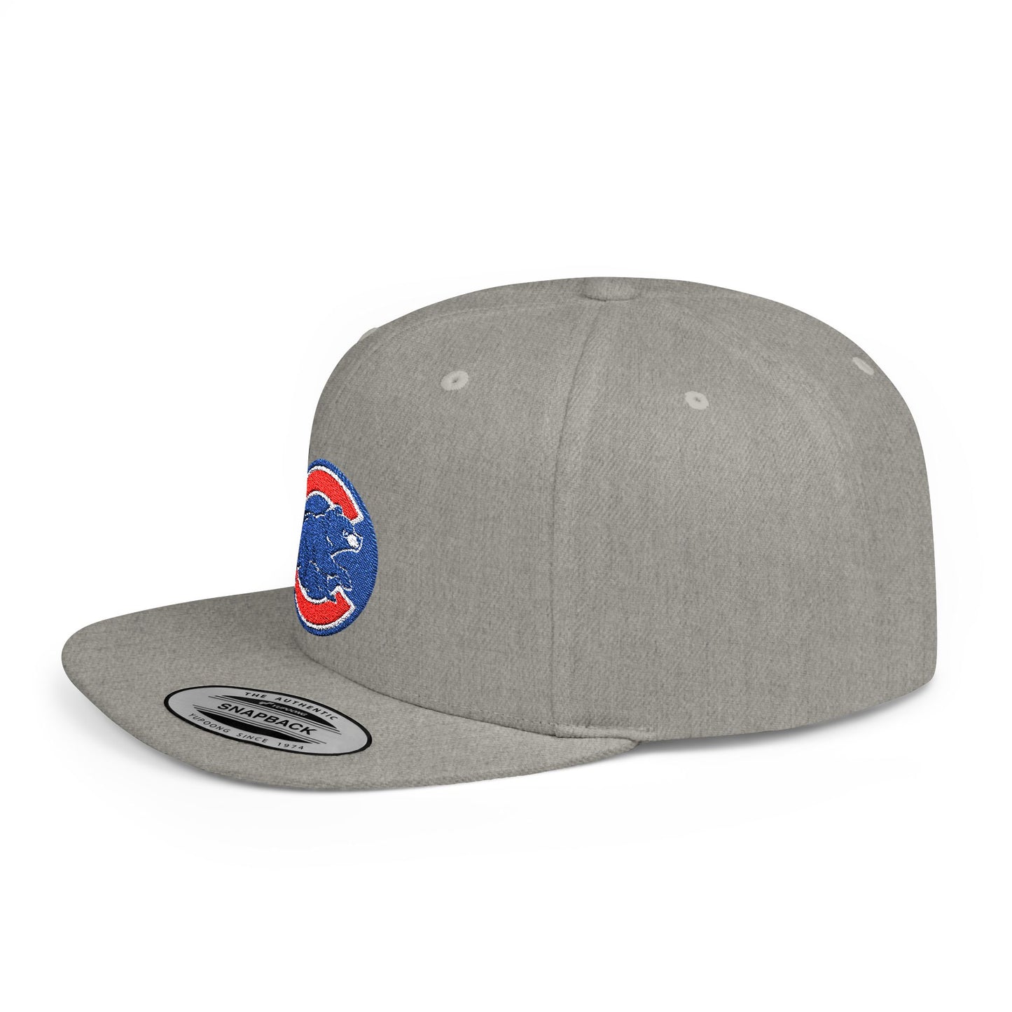 Chicago Cubs Bear Attack Flat Bill Snapback – Lightweight, Custom Fit, Premium Quality