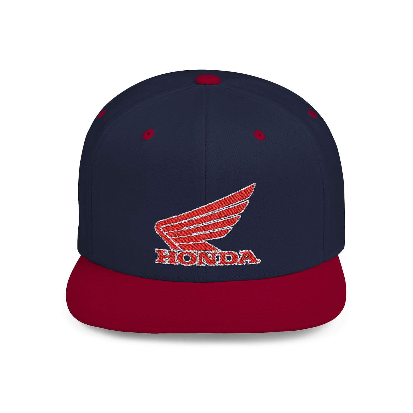 Honda Flat Bill Snapback – Lightweight, Custom Fit, Premium Quality