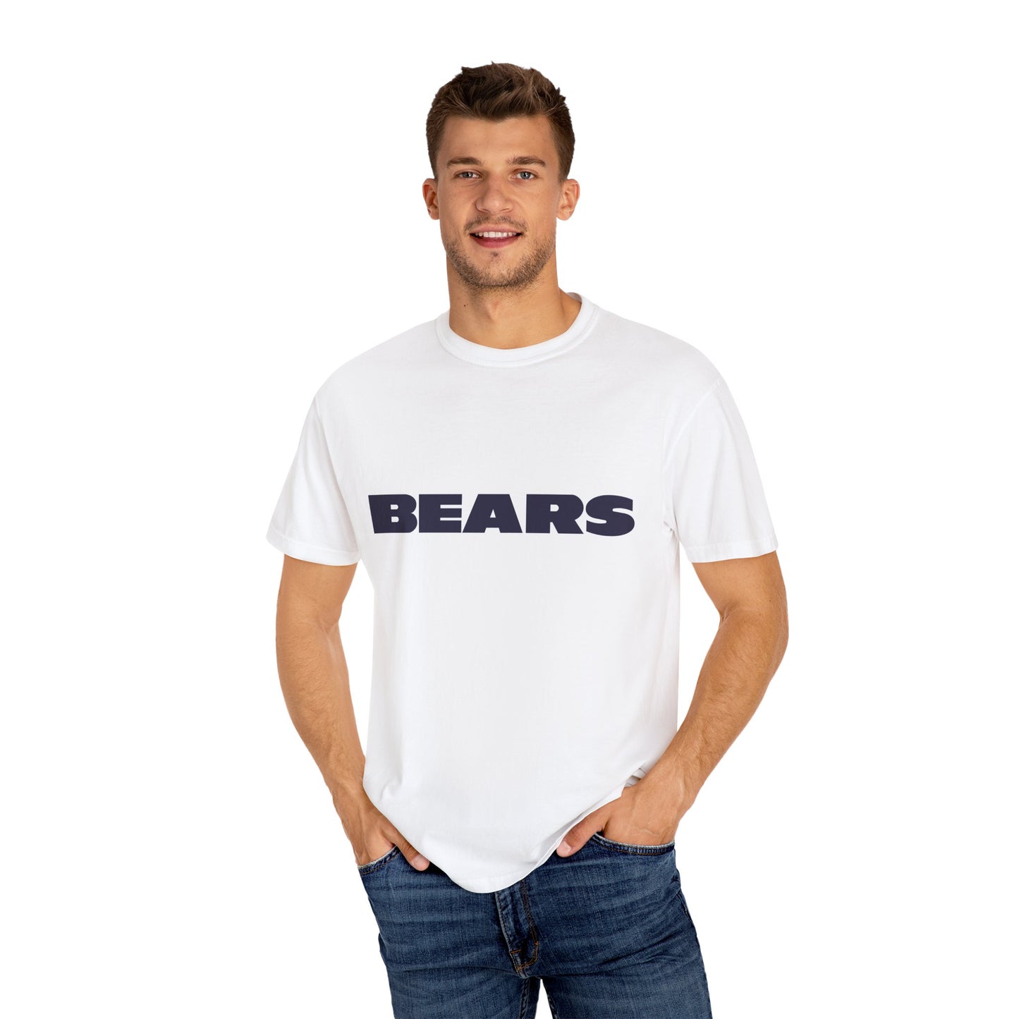 Chicago Bears Nation Garment-Dyed T-Shirt – Premium Cotton Tee for Customization