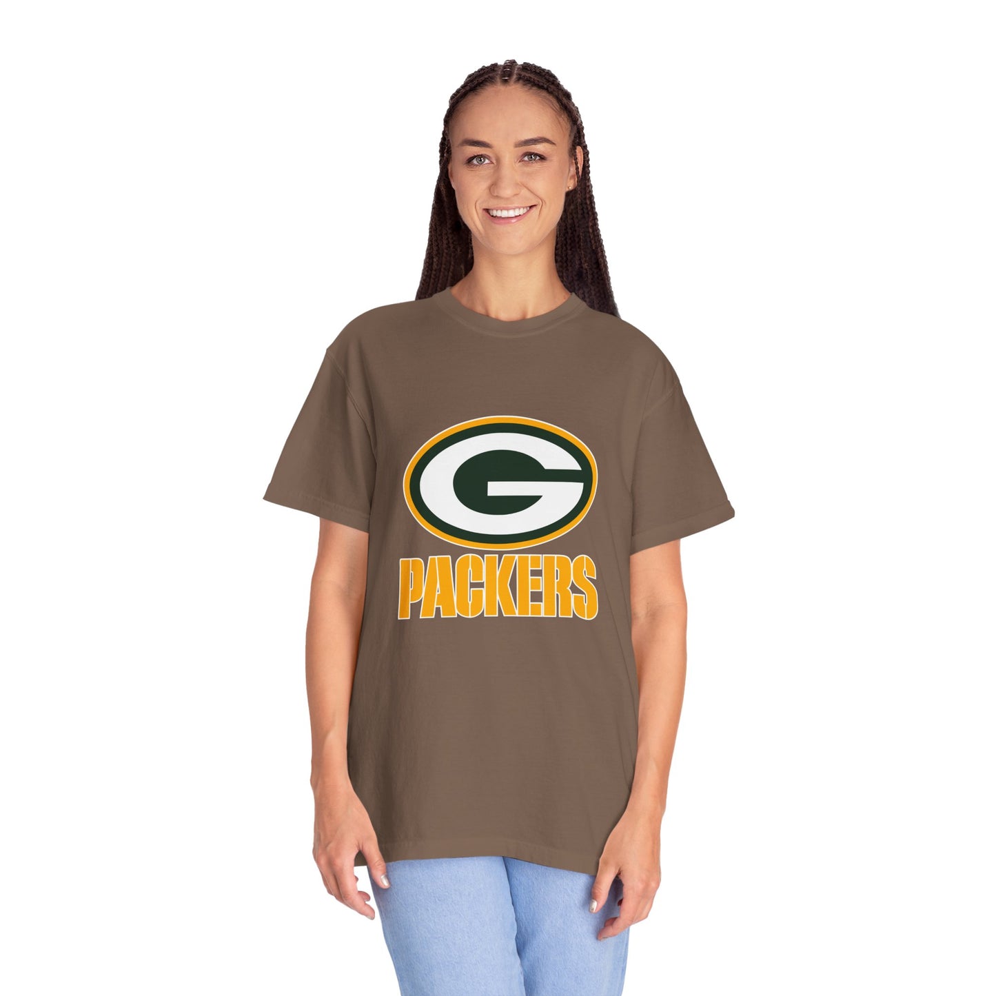 Green Bay Packers Merchandise Garment-Dyed T-Shirt – Premium Cotton Tee for Customization
