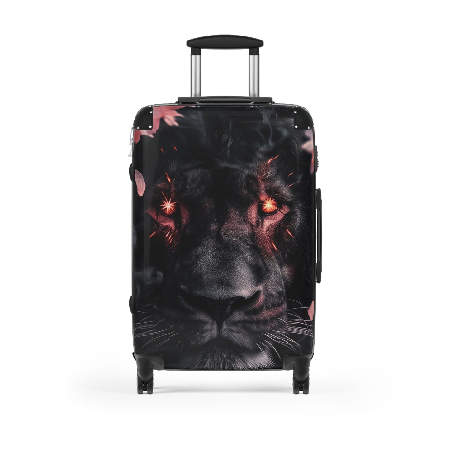 Animals Lion Sakura Smoke Carry-On Suitcase - Stylish Luggage for Travelers