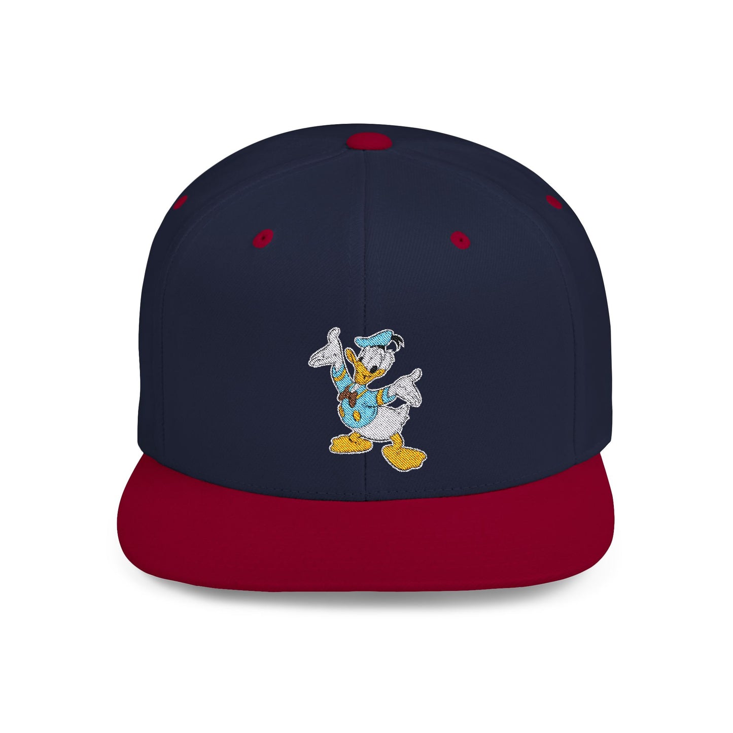 Pato Donald Flat Bill Snapback – Lightweight, Custom Fit, Premium Quality