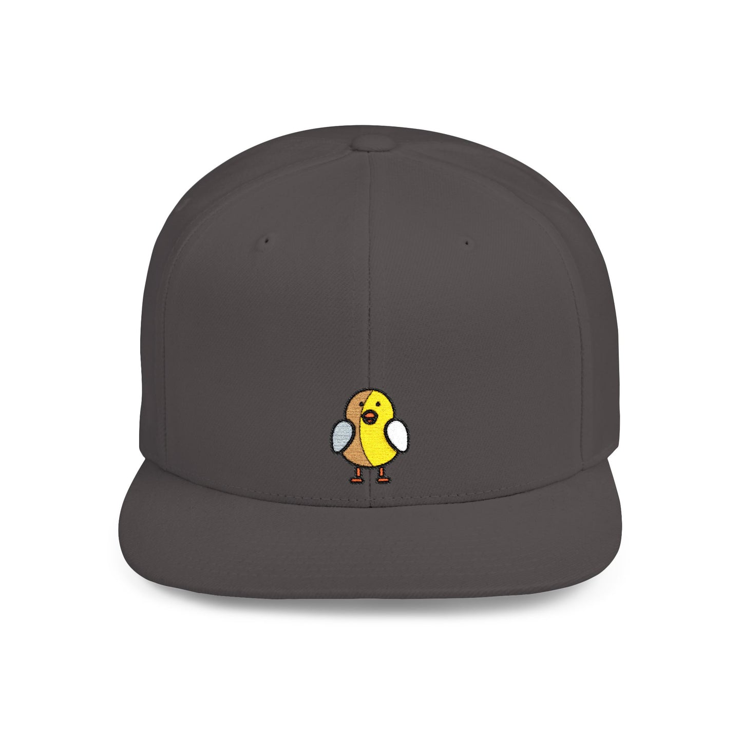 Icons Embroidered Chicks Flat Bill Snapback – Lightweight, Custom Fit, Premium Quality