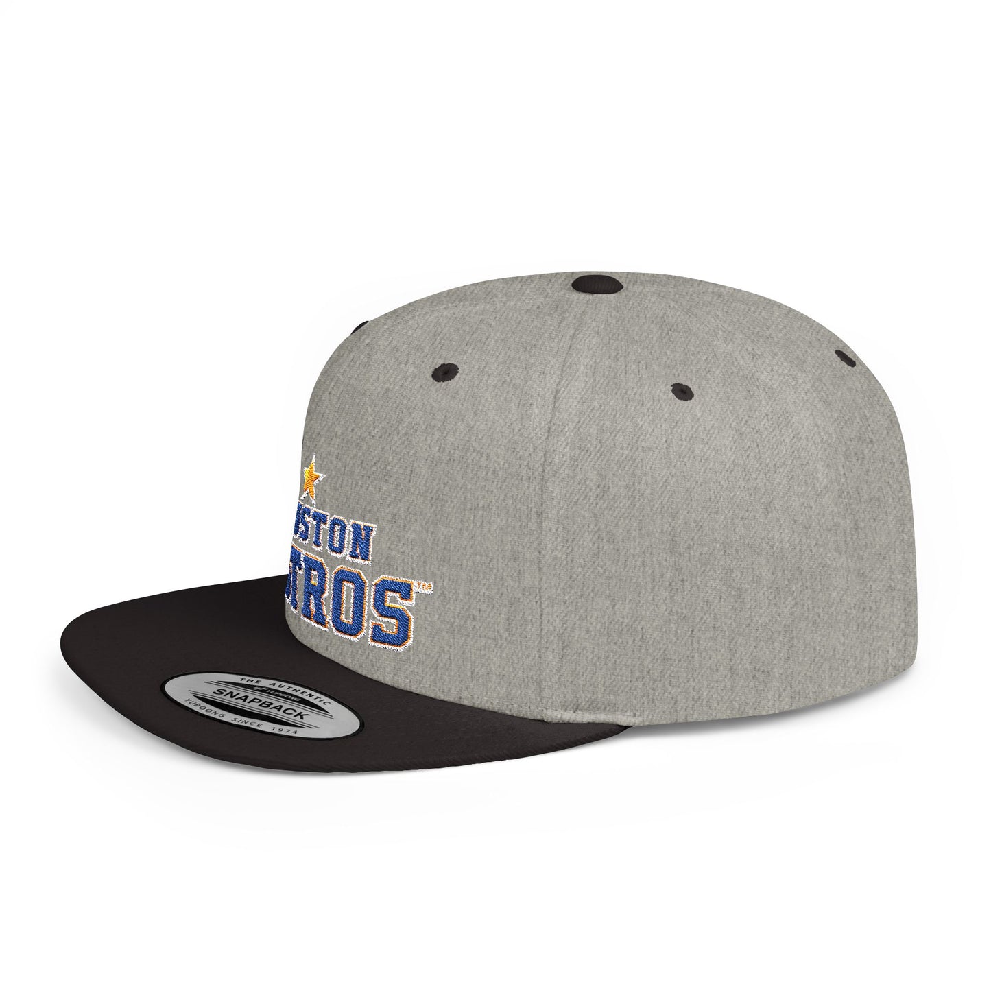 Houston Astros Fans Flat Bill Snapback – Lightweight, Custom Fit, Premium Quality