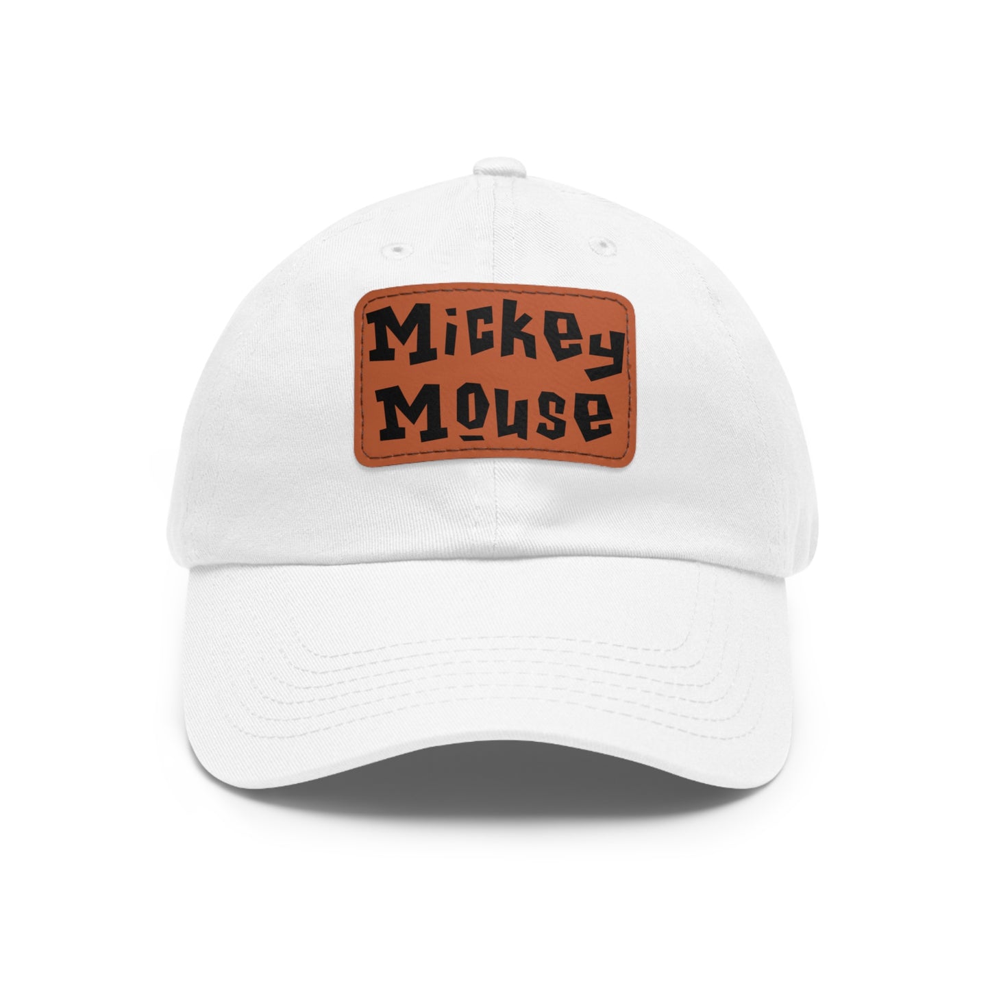 Dad Leather Patch Hat Mickey Mouse Disney Collector – Timeless Style, Perfect Fit