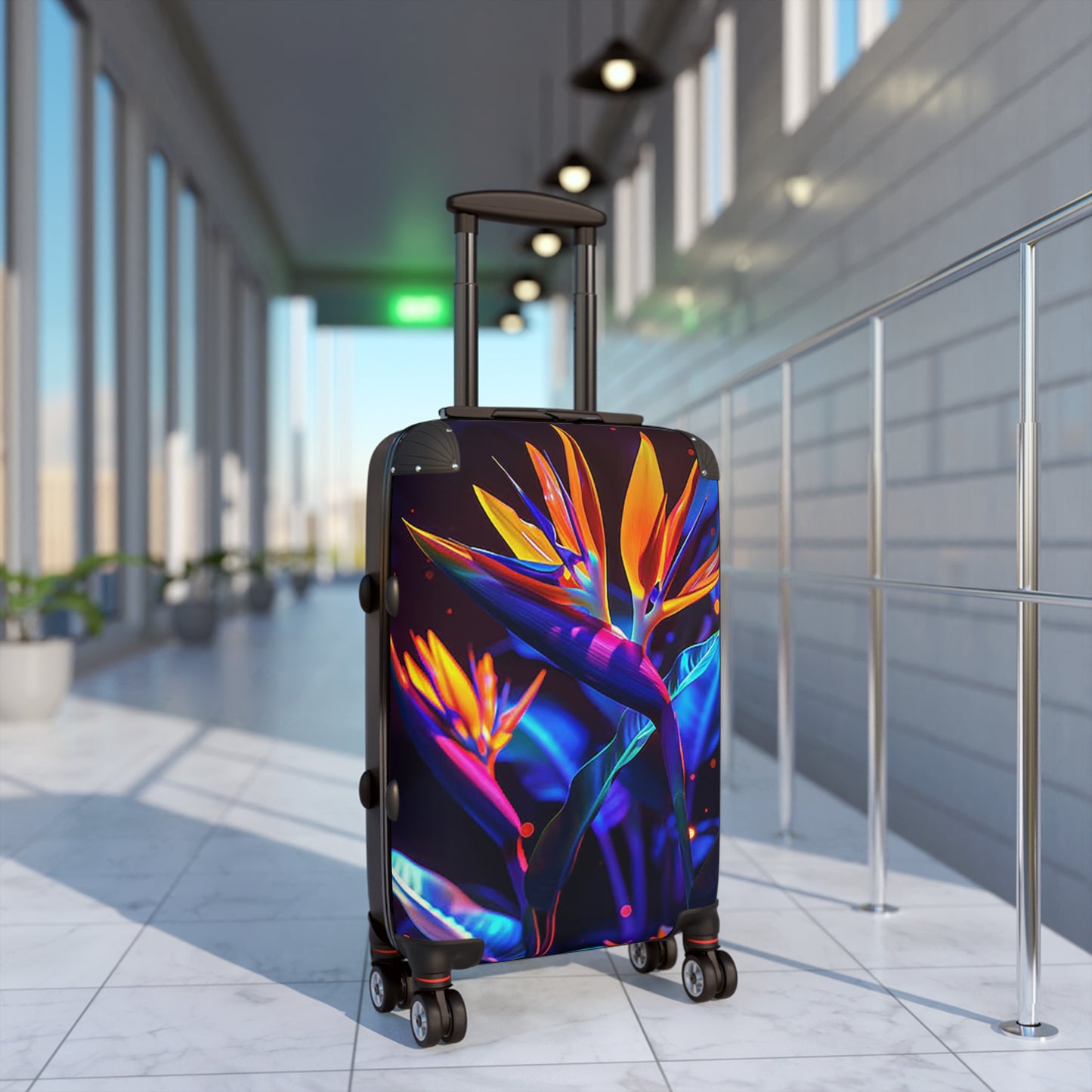 Nature Flowers Floral Beautiful Art Carry-On Suitcase - Stylish Luggage for Travelers