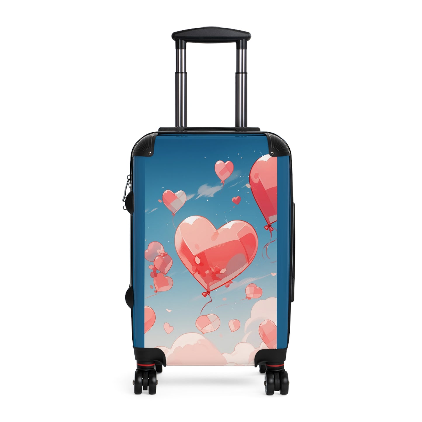 Love Flying Heart Art Carry-On Suitcase - Stylish Luggage for Travelers
