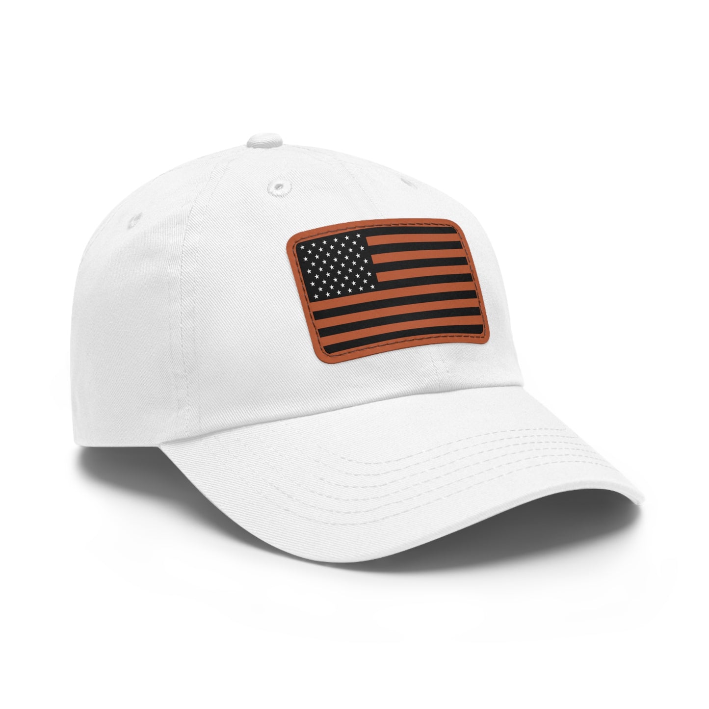 Dad Leather Patch Hat American Flag – Timeless Style, Perfect Fit
