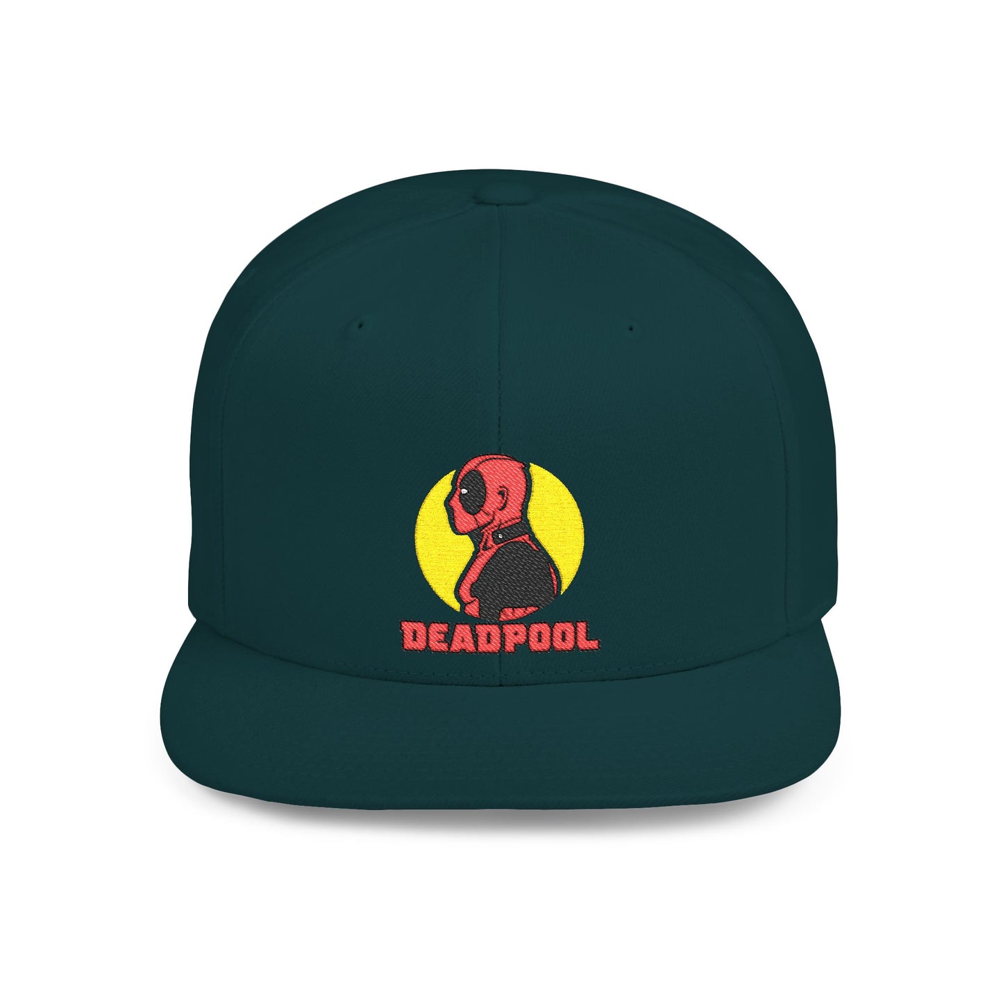 Marvel Dead Pool Flat Bill Snapback – Lightweight, Custom Fit, Premium Quality