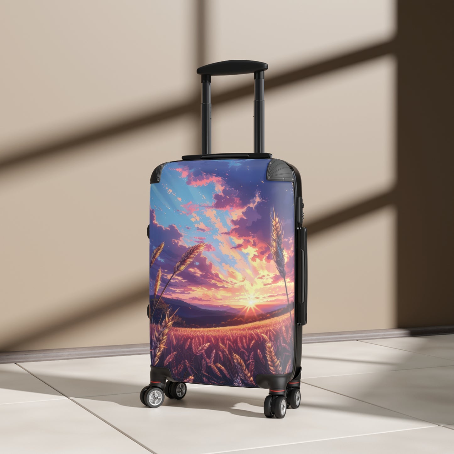 Nature Sunset Stunning Art Carry-On Suitcase - Stylish Luggage for Travelers