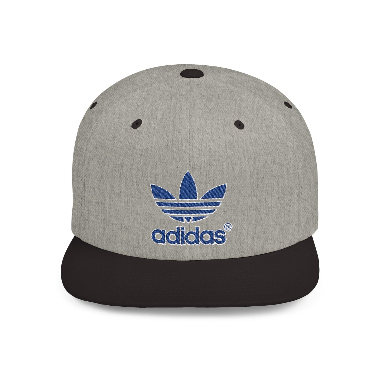 Adidas Trefoil Flat Bill Snapback – Lightweight, Custom Fit, Premium Quality
