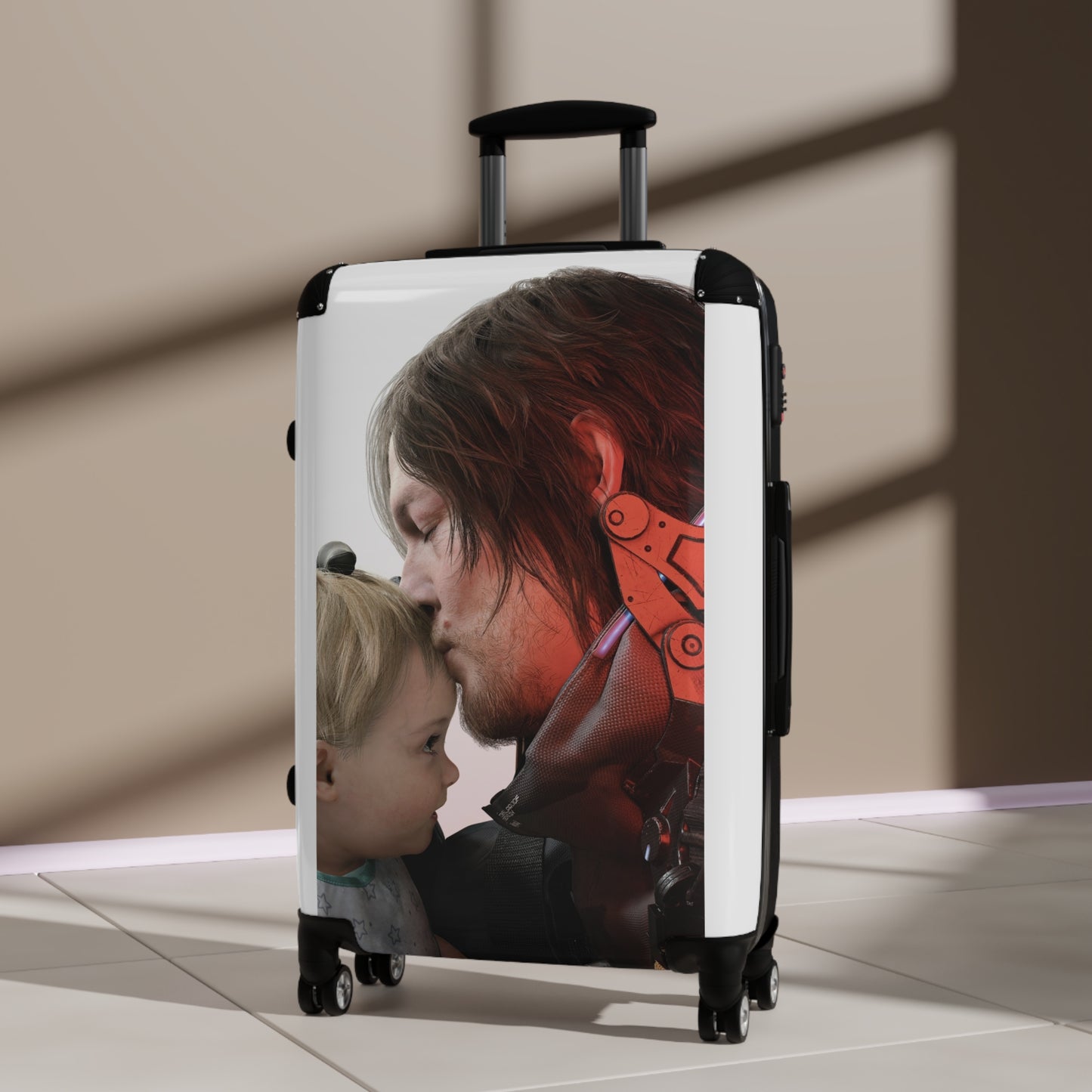 Video Games Death Stranding Norman Reedus Carry-On Suitcase - Stylish Luggage for Travelers