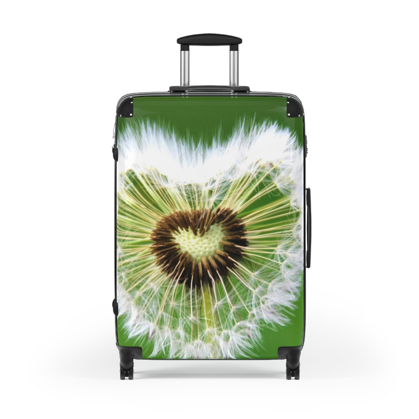 Nature Flowers Floral Heart Shape Art Carry-On Suitcase - Stylish Luggage for Travelers