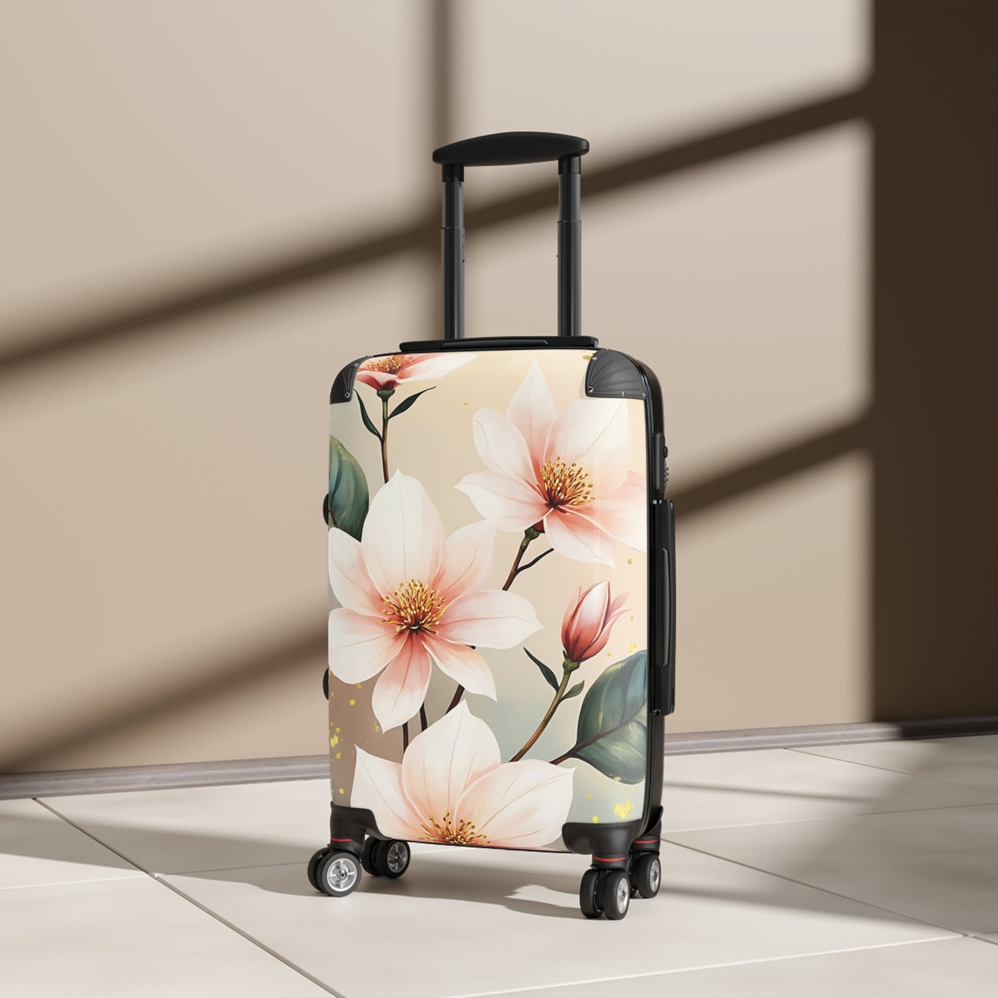 Nature Flowers Floral Beautiful Cherry Art Carry-On Suitcase - Stylish Luggage for Travelers