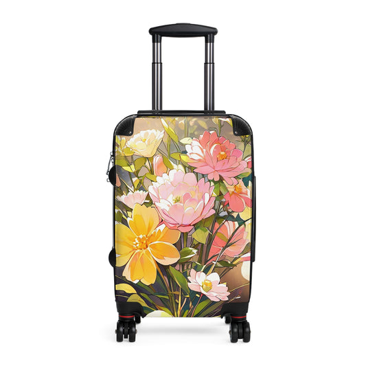 Nature Flowers Floral Srping Wild Art Carry-On Suitcase - Stylish Luggage for Travelers