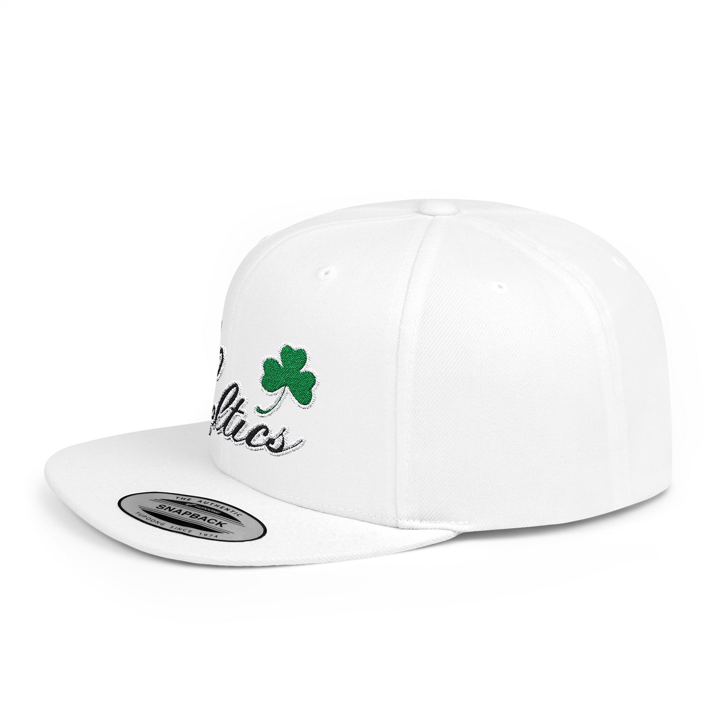 Boston Celtics Celtics Fans  Flat Bill Snapback – Lightweight, Custom Fit, Premium Quality