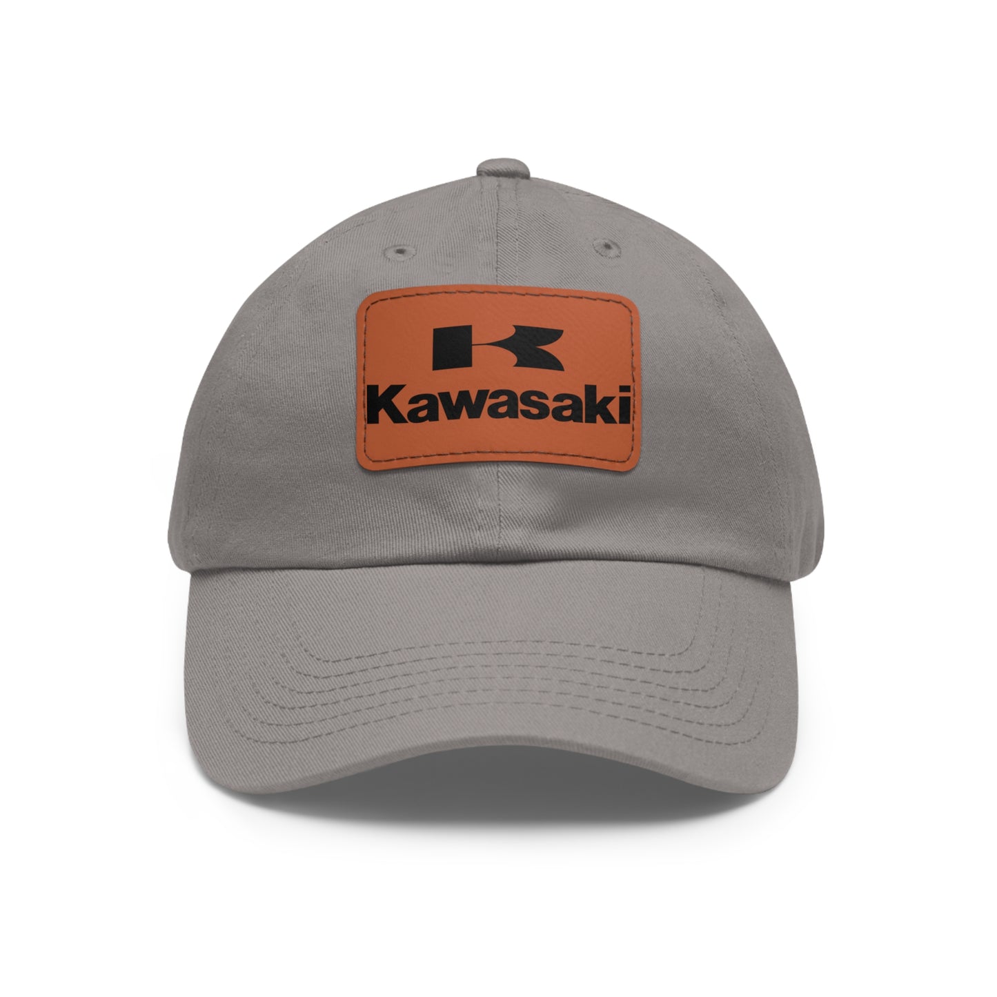 Dad Leather Patch Hat Kawasaki Auto – Timeless Style, Perfect Fit