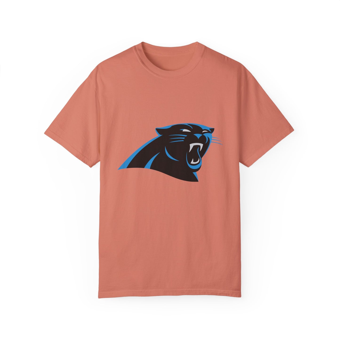 Carolina Panthers Go Panthers Garment-Dyed T-Shirt – Premium Cotton Tee for Customization