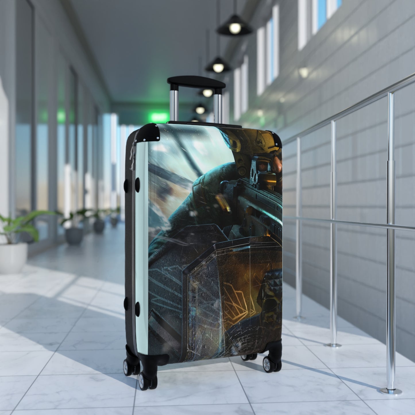 Video Games Rainbow Six Siege Carry-On Suitcase - Stylish Luggage for Travelers