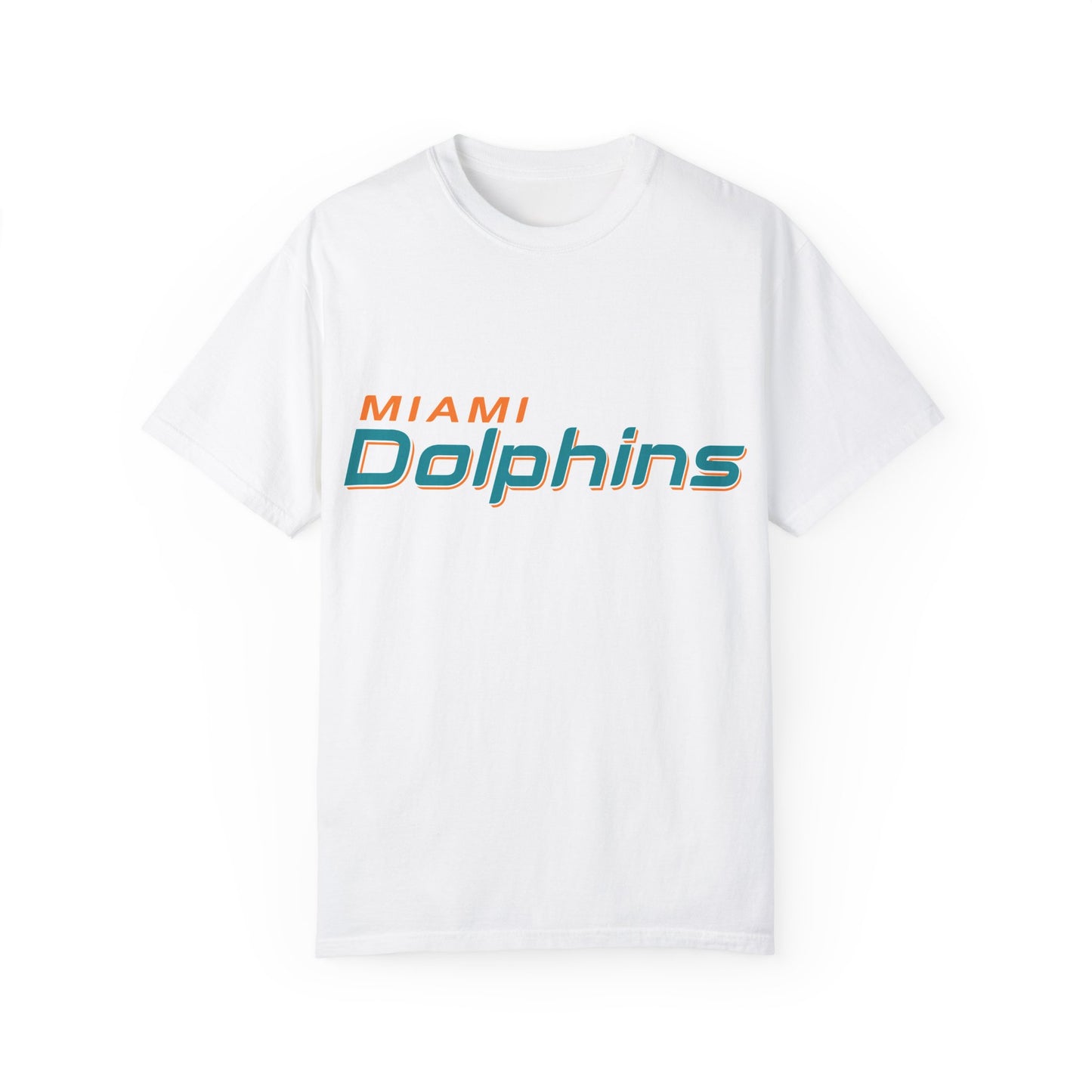 Miami Dolphins Garment-Dyed T-Shirt – Premium Cotton Tee for Customization