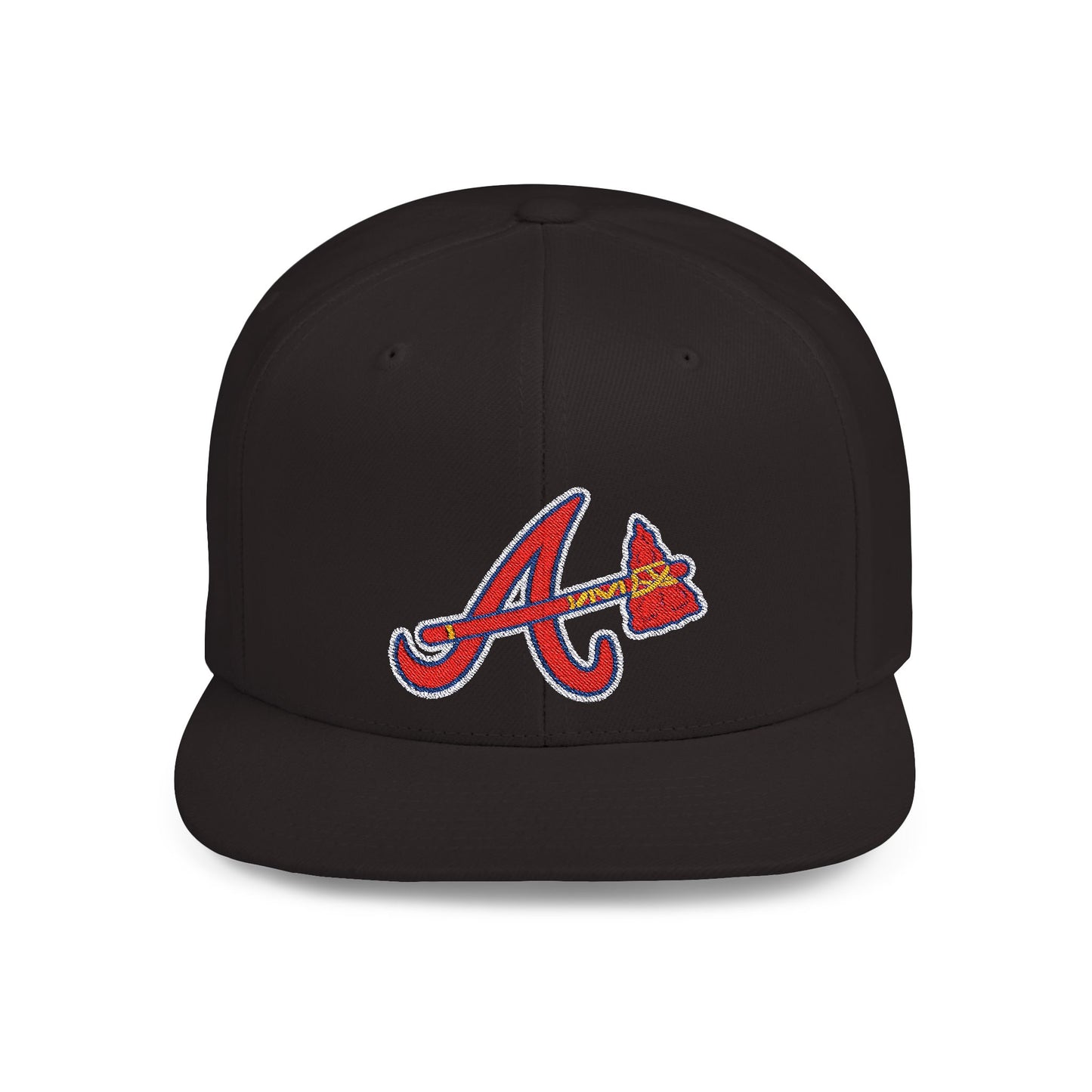 Atlanta Braves Flat Bill Snapback – Lightweight, Custom Fit, Premium Quality
