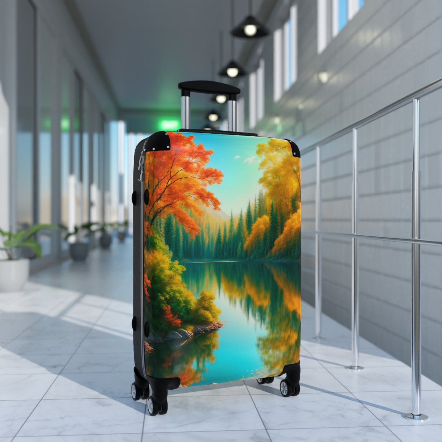 Nature Landscape Beautiful Art Carry-On Suitcase - Stylish Luggage for Travelers