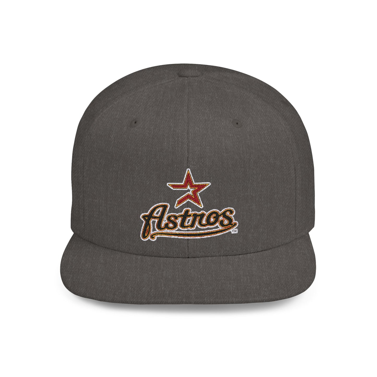 Houston Astros Flat Bill Snapback – Lightweight, Custom Fit, Premium Quality