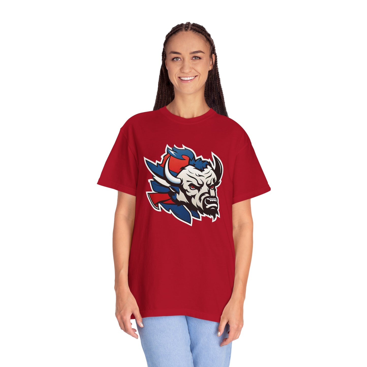 Buffalo Bills Football Family Garment-Dyed T-Shirt – Premium Cotton Tee for Customization