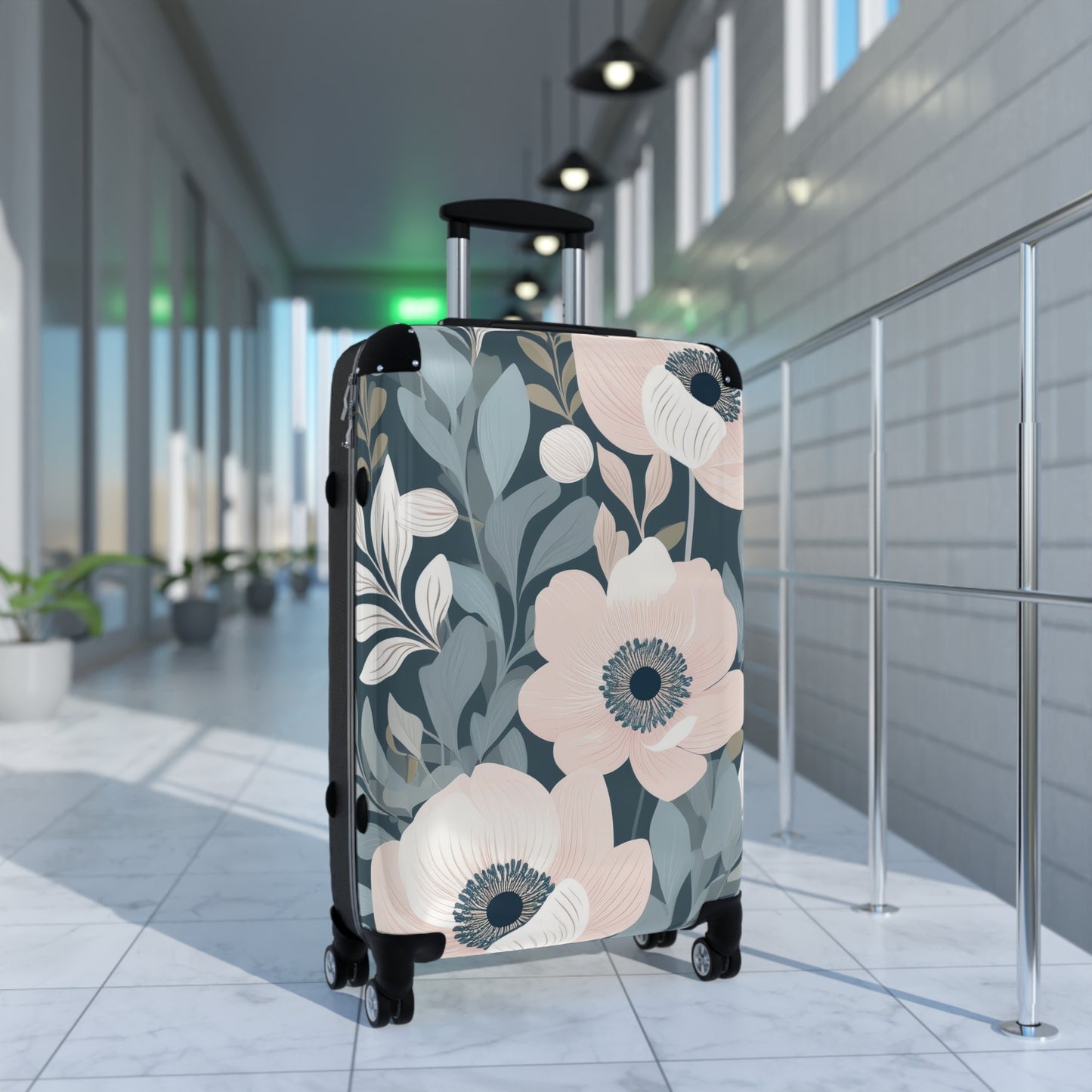 Nature Flowers Floral Dedicated Flowers Art Carry-On Suitcase - Stylish Luggage for Travelers