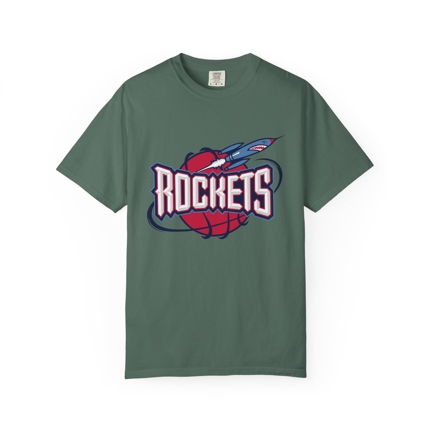 Houston Rockets Game Day Garment-Dyed T-Shirt – Premium Cotton Tee for Customization