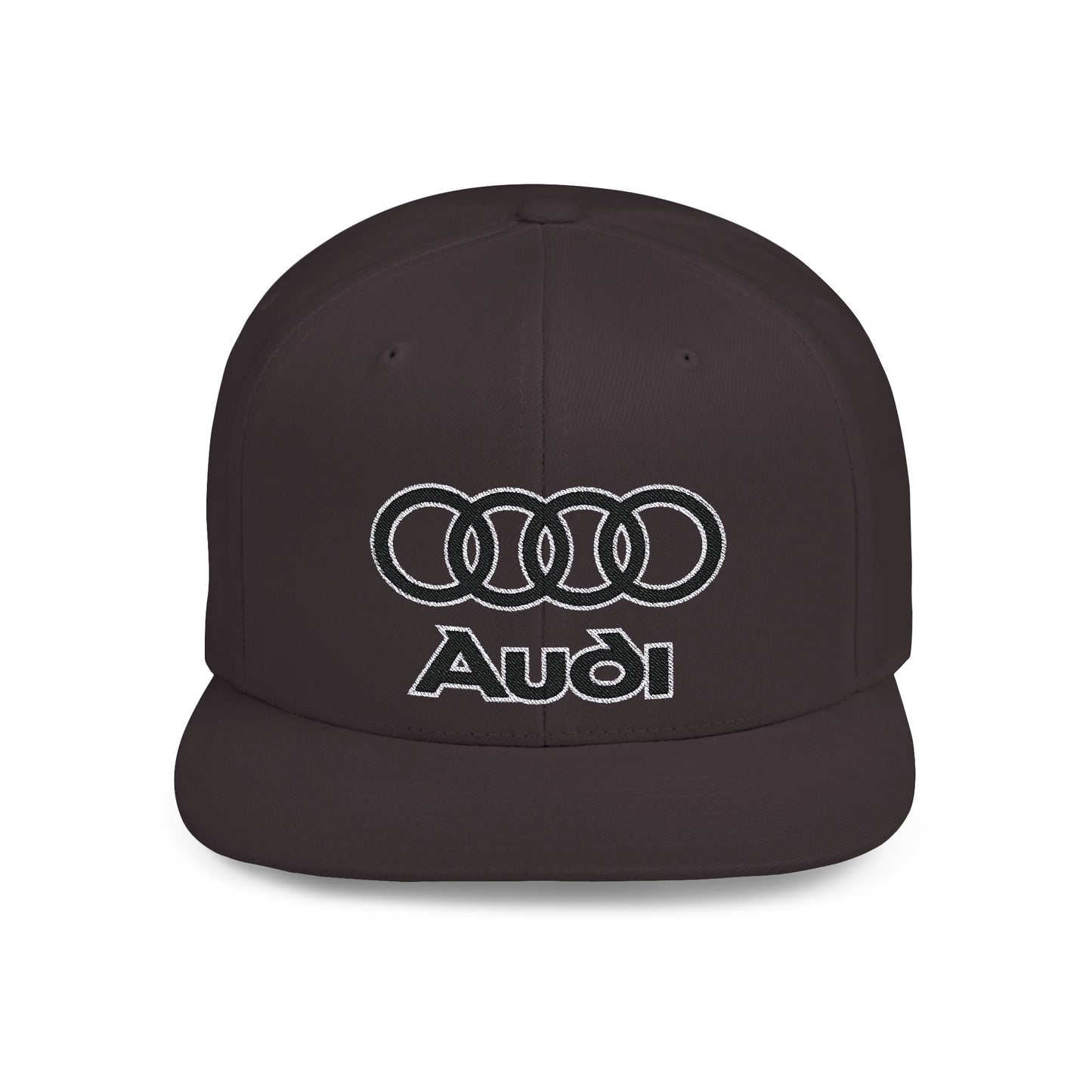 Audi Flat Bill Snapback – Lightweight, Custom Fit, Premium Quality