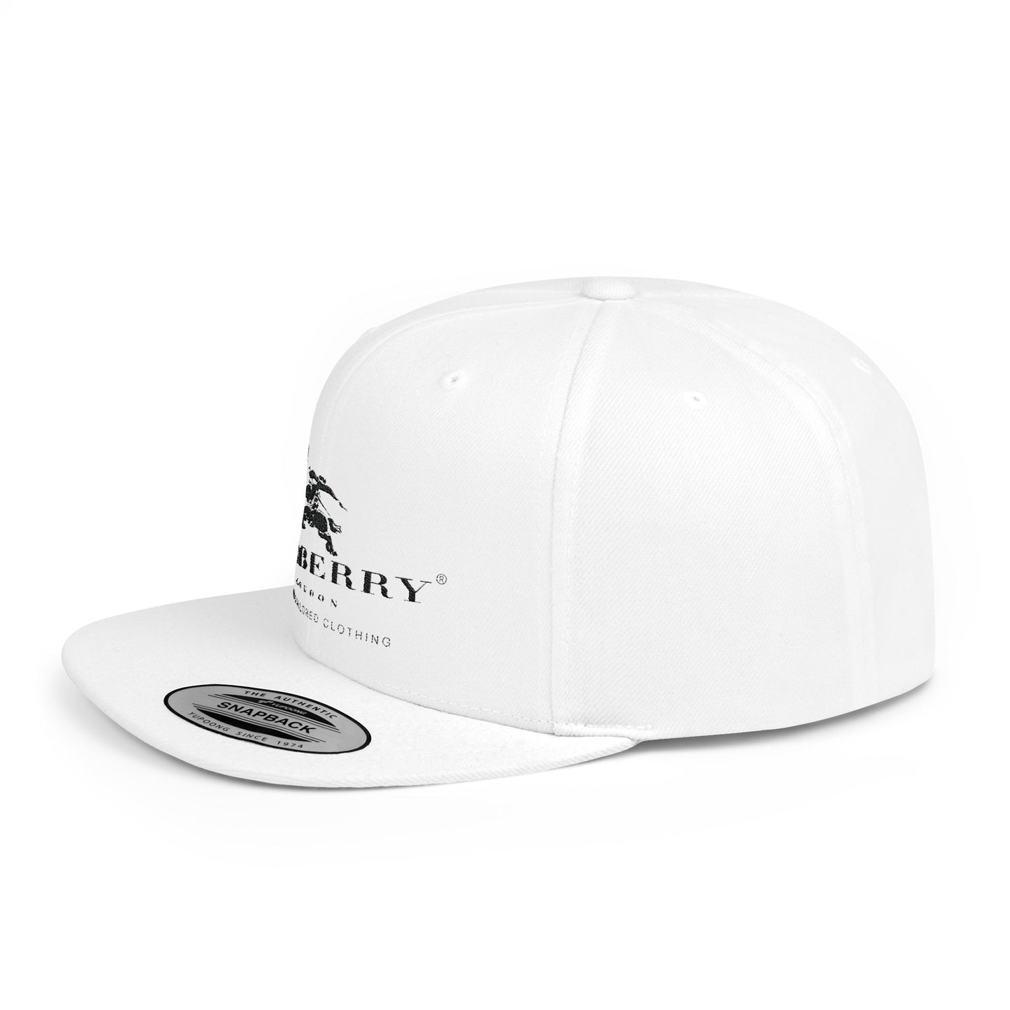 Burberry London Flat Bill Snapback – Lightweight, Custom Fit, Premium Quality