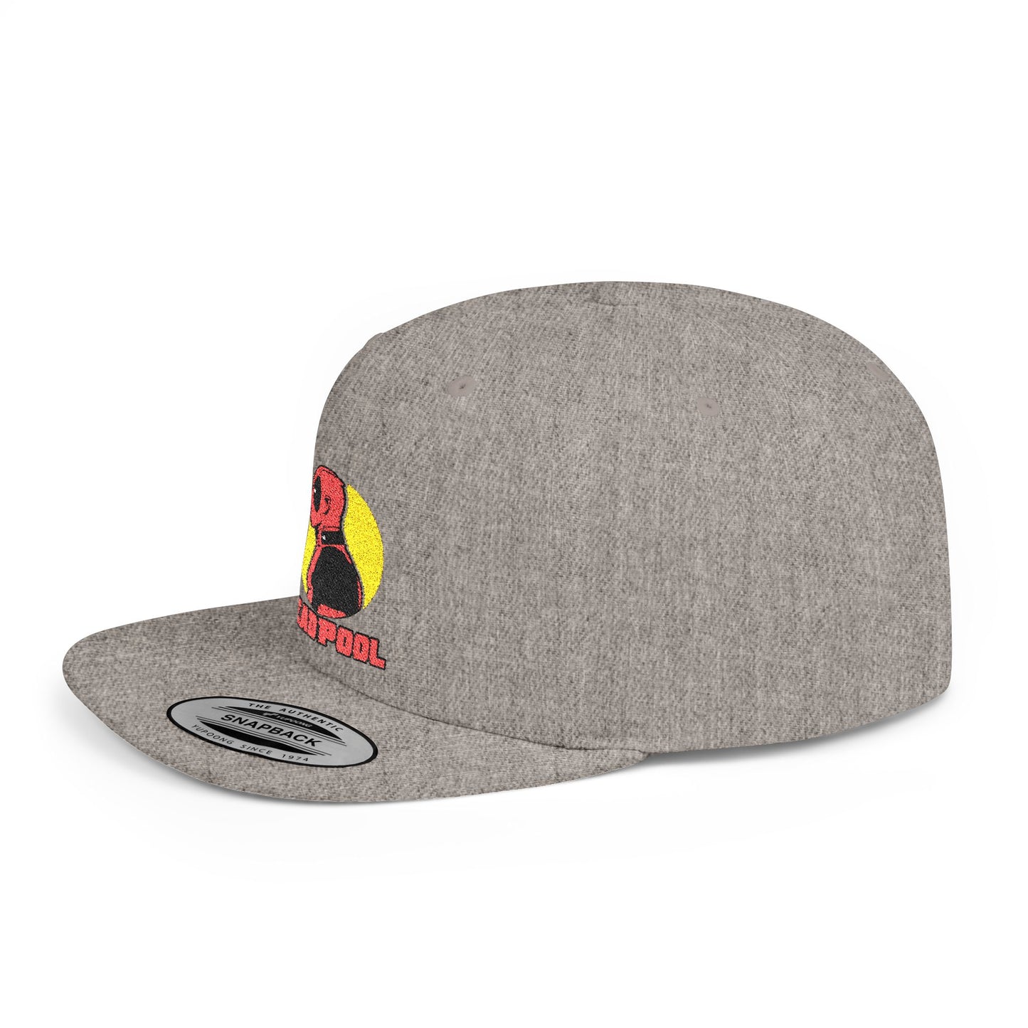 Marvel Dead Pool Flat Bill Snapback – Lightweight, Custom Fit, Premium Quality