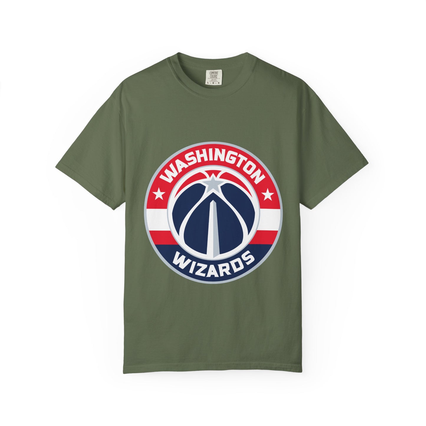 Washington Wizards Strong Garment-Dyed T-Shirt – Premium Cotton Tee for Customization