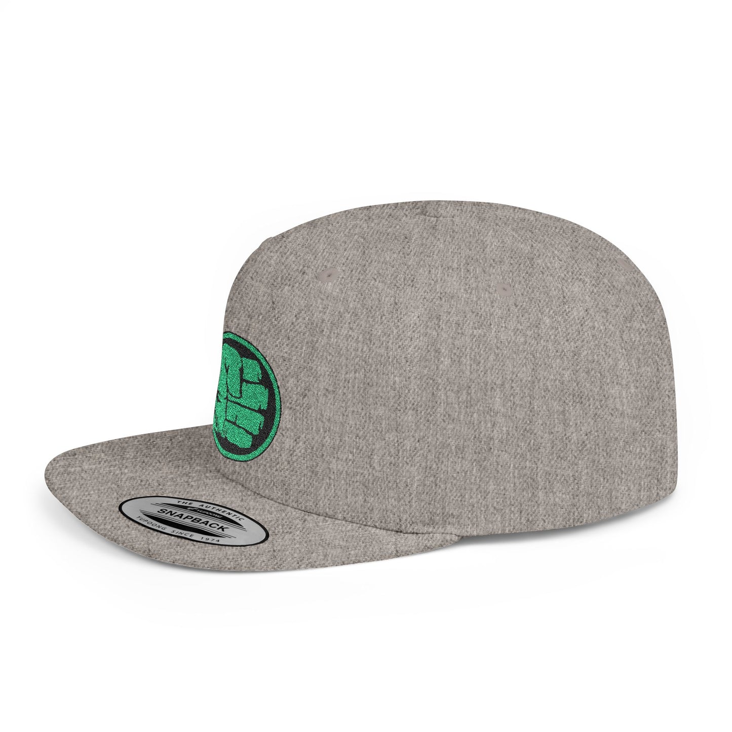 Marvel Hulk Smash Flat Bill Snapback – Lightweight, Custom Fit, Premium Quality