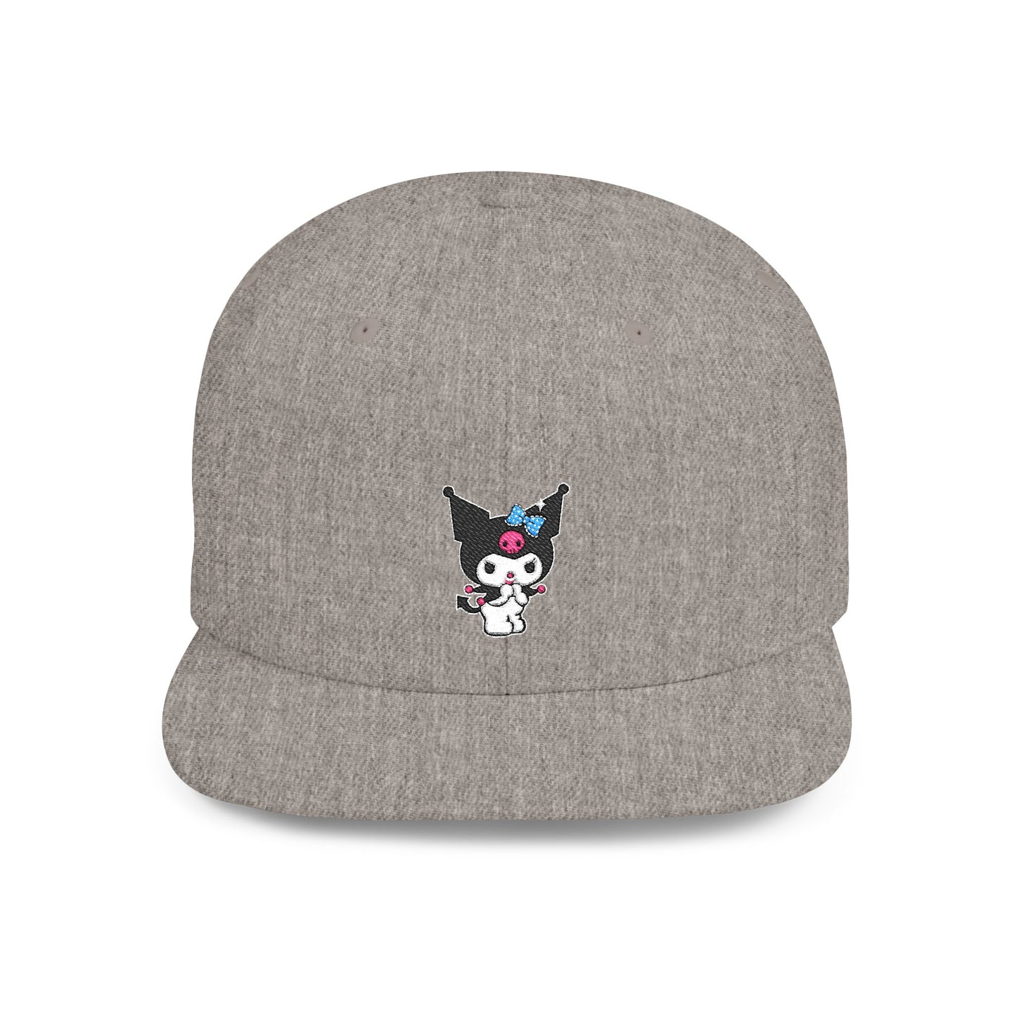 Kuromi Flat Bill Snapback – Lightweight, Custom Fit, Premium Quality