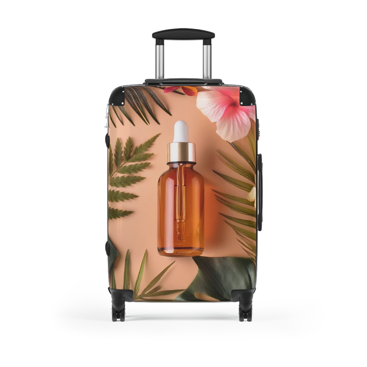 Nature Bottle Dropper Art Carry-On Suitcase - Stylish Luggage for Travelers