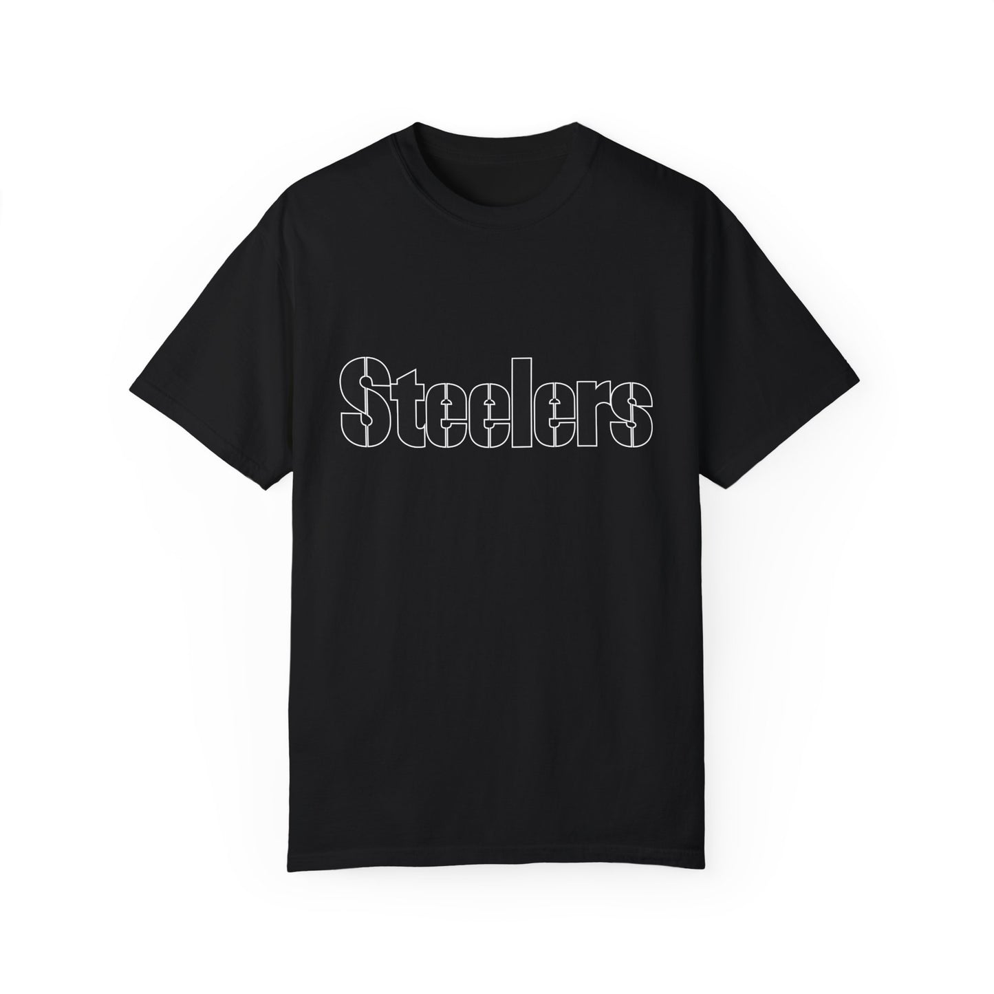 Pittsburgh Steelers Football Fan Garment-Dyed T-Shirt – Premium Cotton Tee for Customization