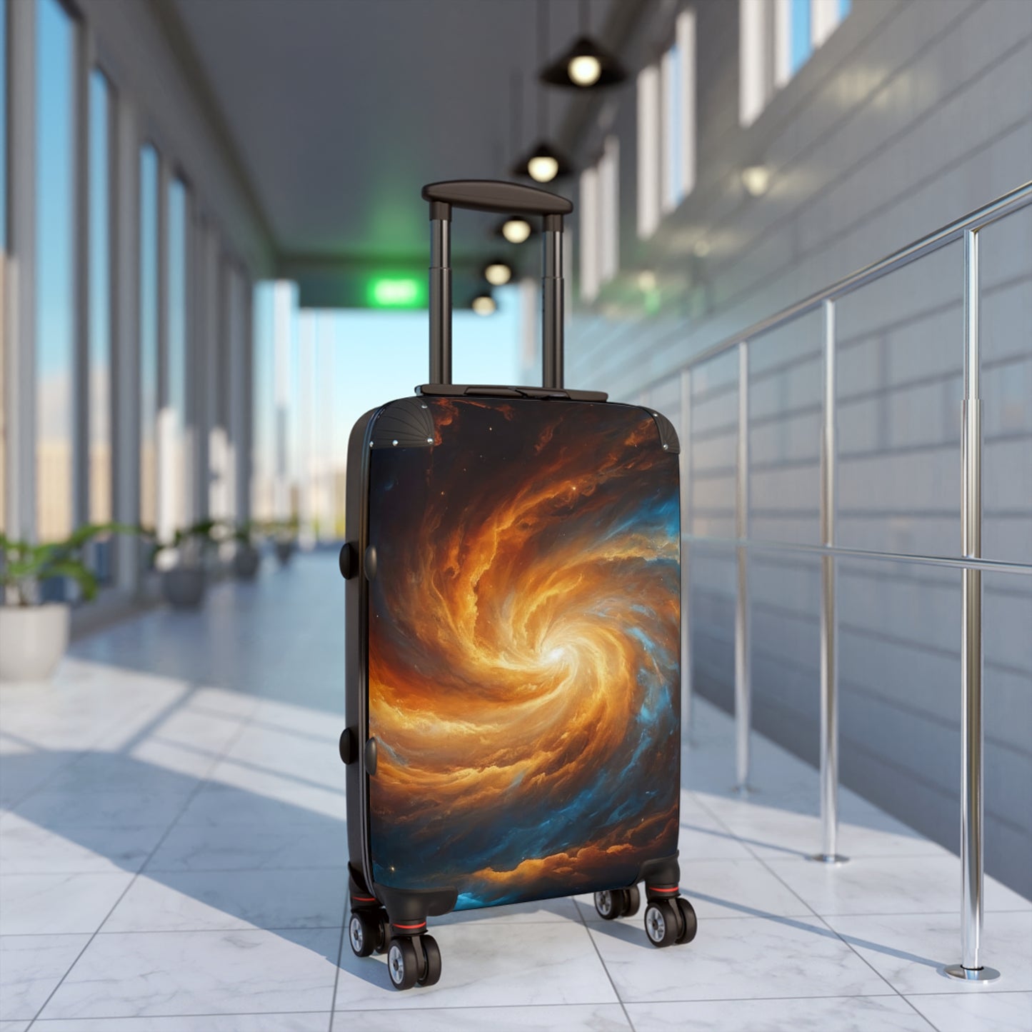 Space Galaxy Stars Art Carry-On Suitcase - Stylish Luggage for Travelers