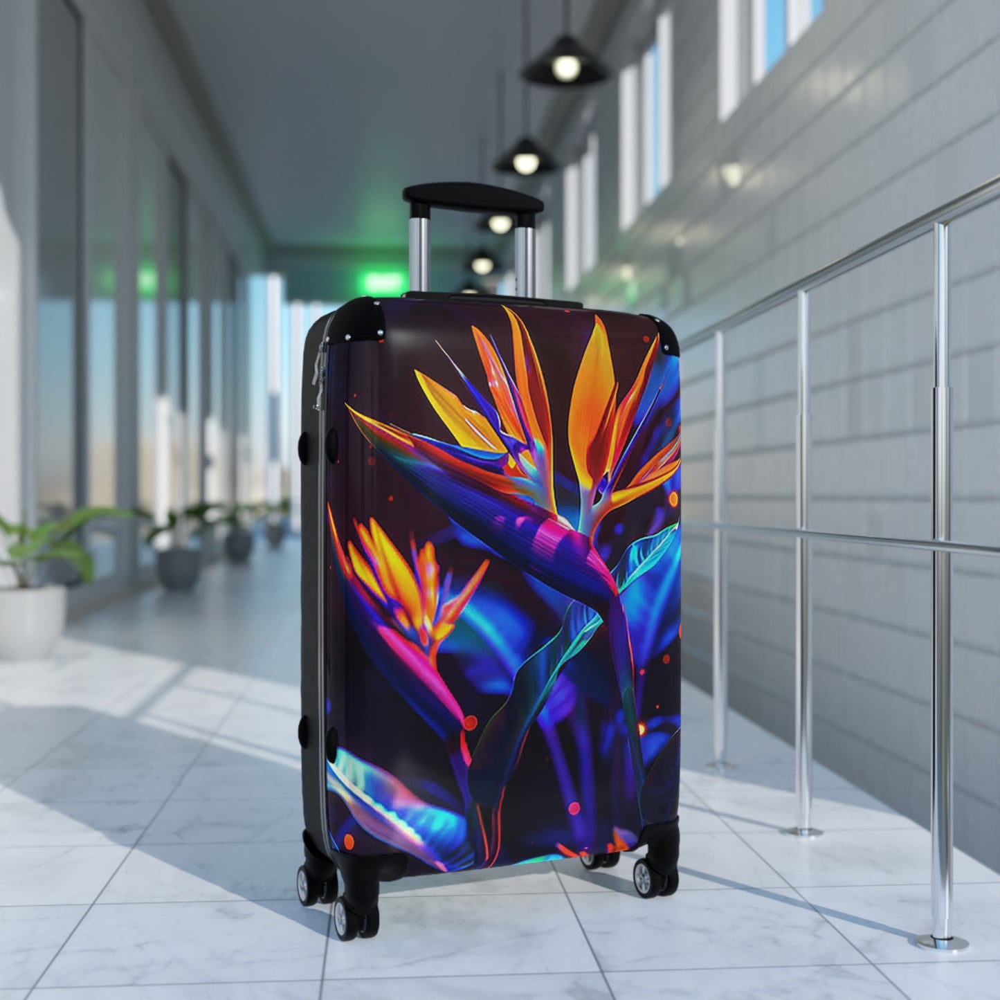 Nature Flowers Floral Beautiful Art Carry-On Suitcase - Stylish Luggage for Travelers