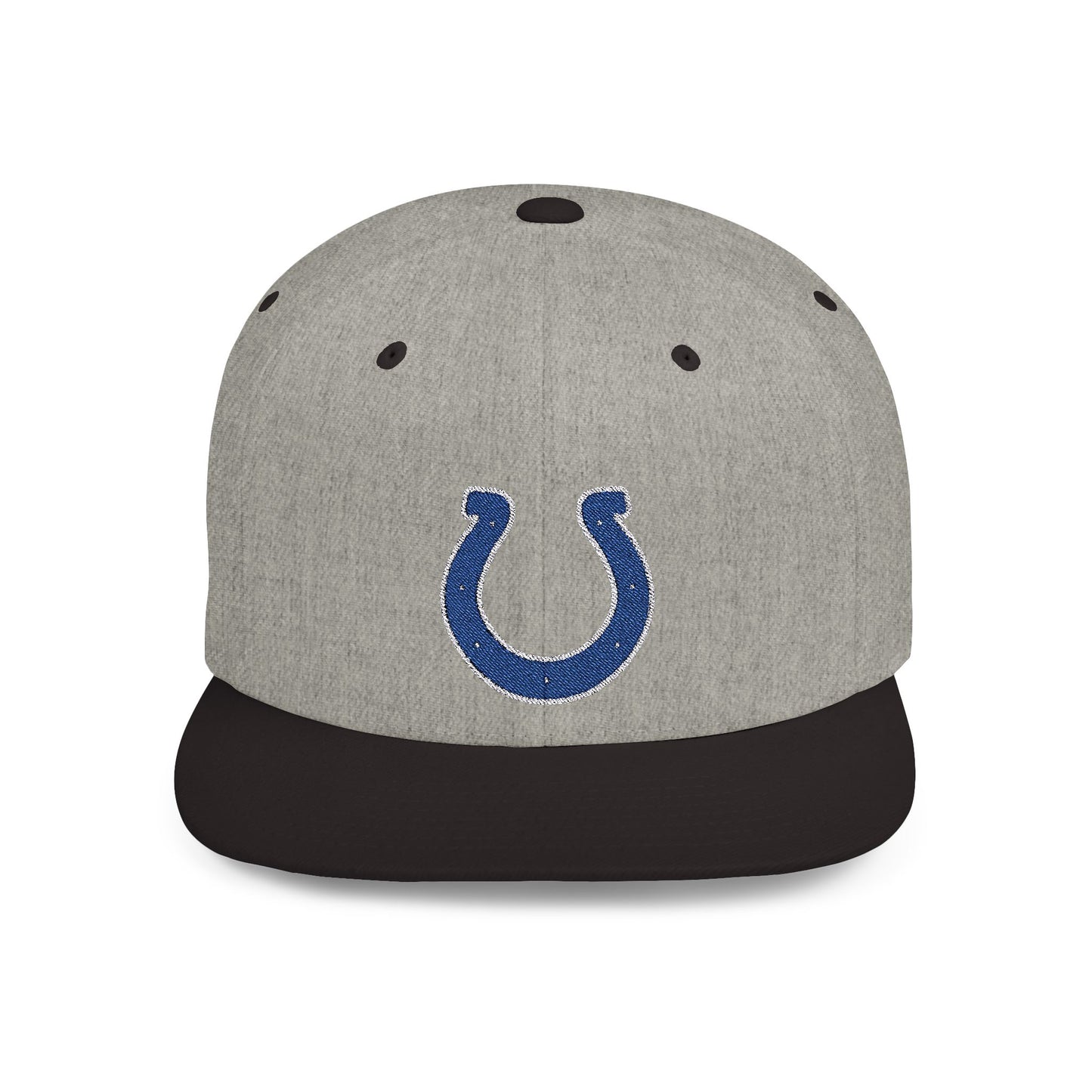 Indianapolis Colts Horse shoe Pride Flat Bill Snapback – Lightweight, Custom Fit, Premium Quality