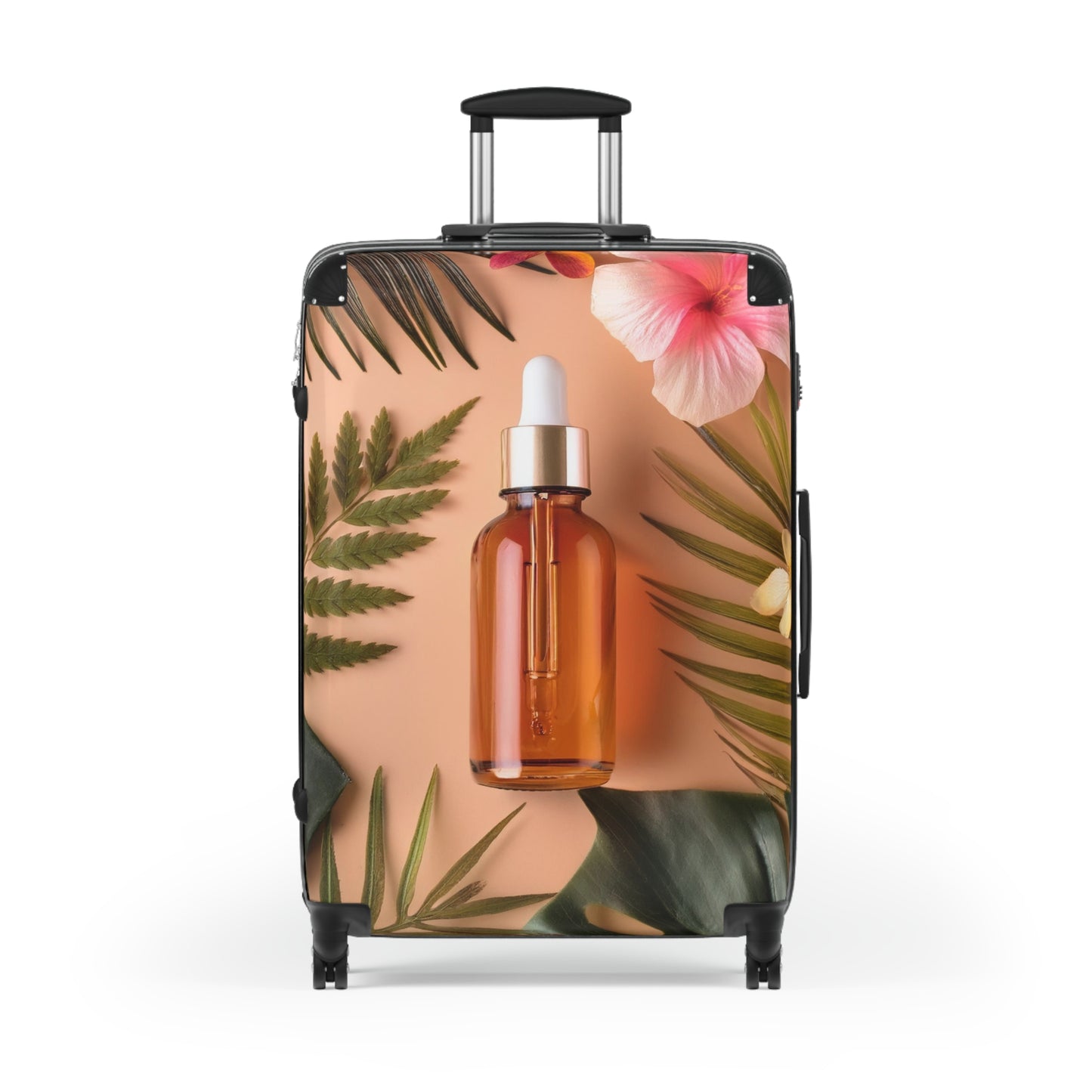 Nature Bottle Dropper Art Carry-On Suitcase - Stylish Luggage for Travelers