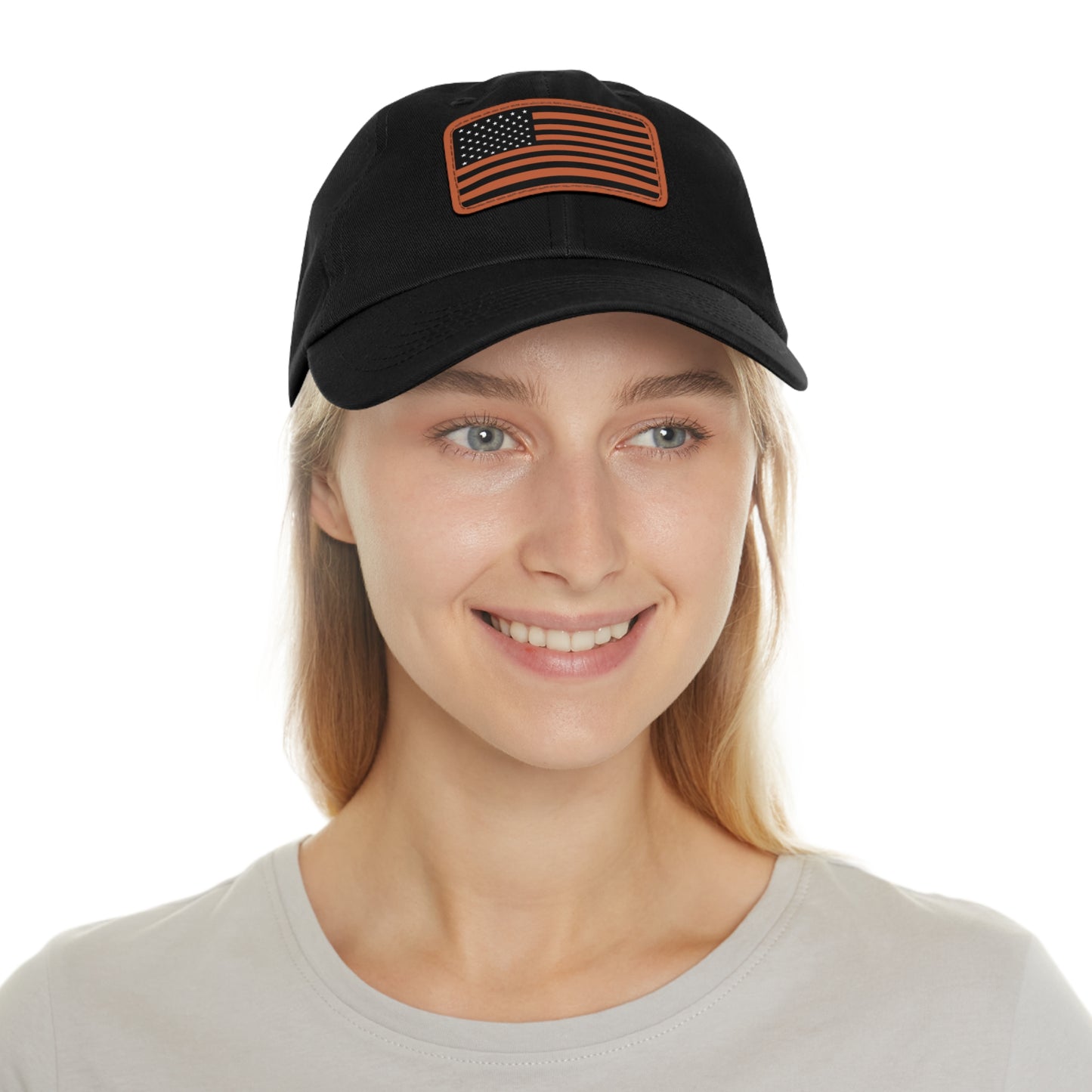 Dad Leather Patch Hat American Flag – Timeless Style, Perfect Fit