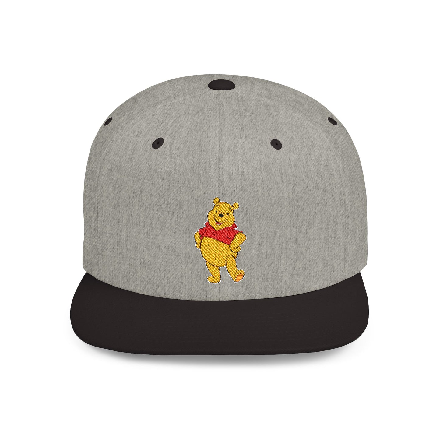 Winnie The Pooh Classic Flat Bill Snapback – Lightweight, Custom Fit, Premium Quality