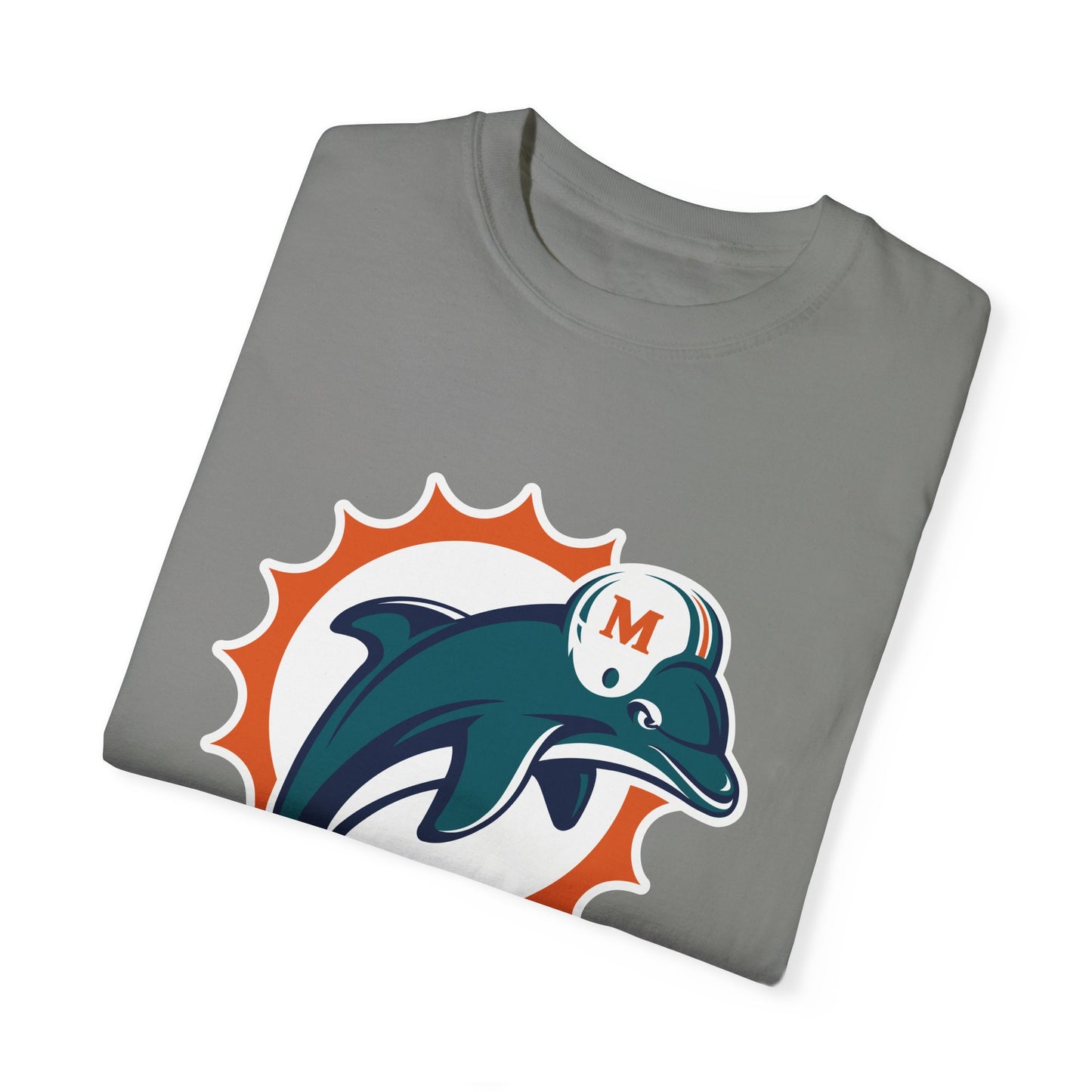 Miami Dolphins Gear Garment-Dyed T-Shirt – Premium Cotton Tee for Customization