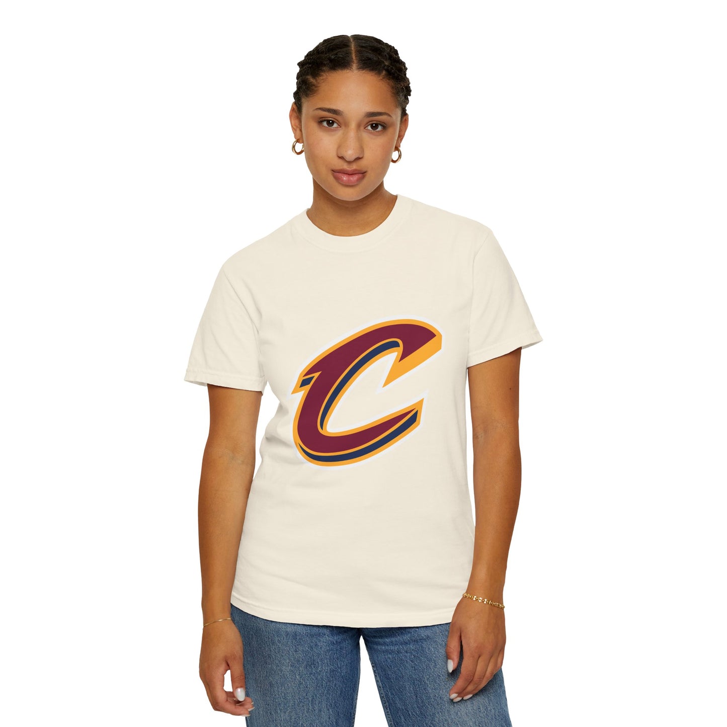 Cleveland Cavaliers NBA Game Time Garment-Dyed T-Shirt – Premium Cotton Tee for Customization