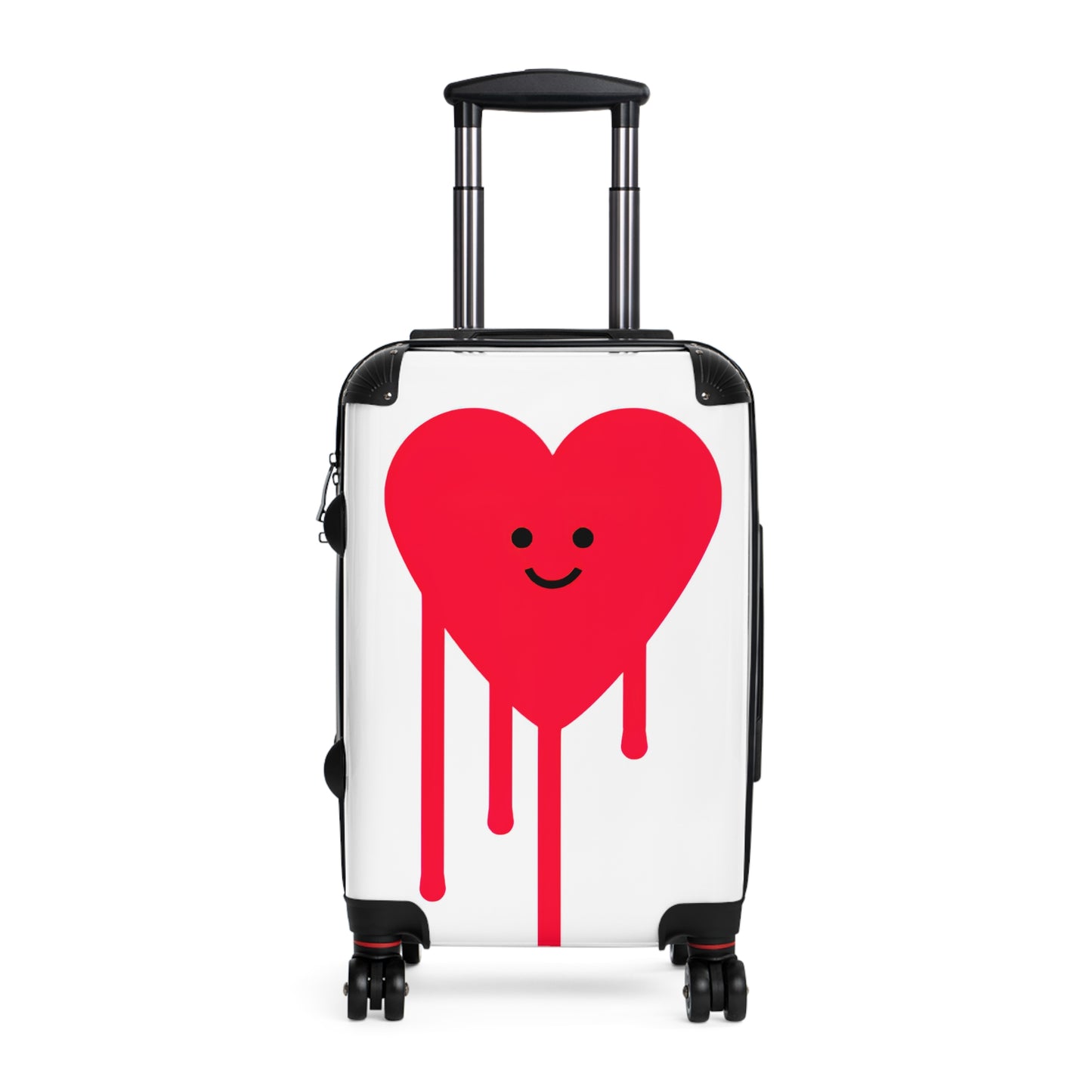 Love Drippy Heart Art Carry-On Suitcase - Stylish Luggage for Travelers