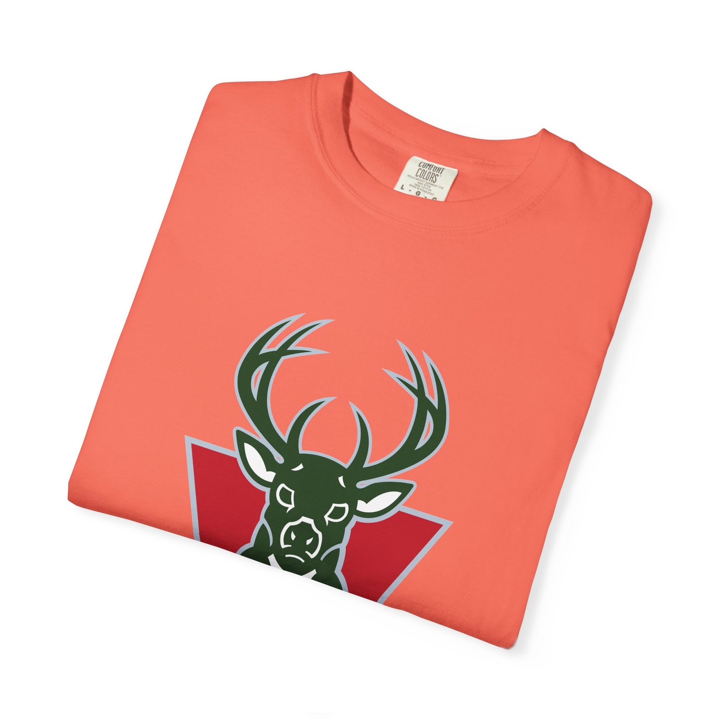 Milwaukee Bucks Strong Garment-Dyed T-Shirt – Premium Cotton Tee for Customization