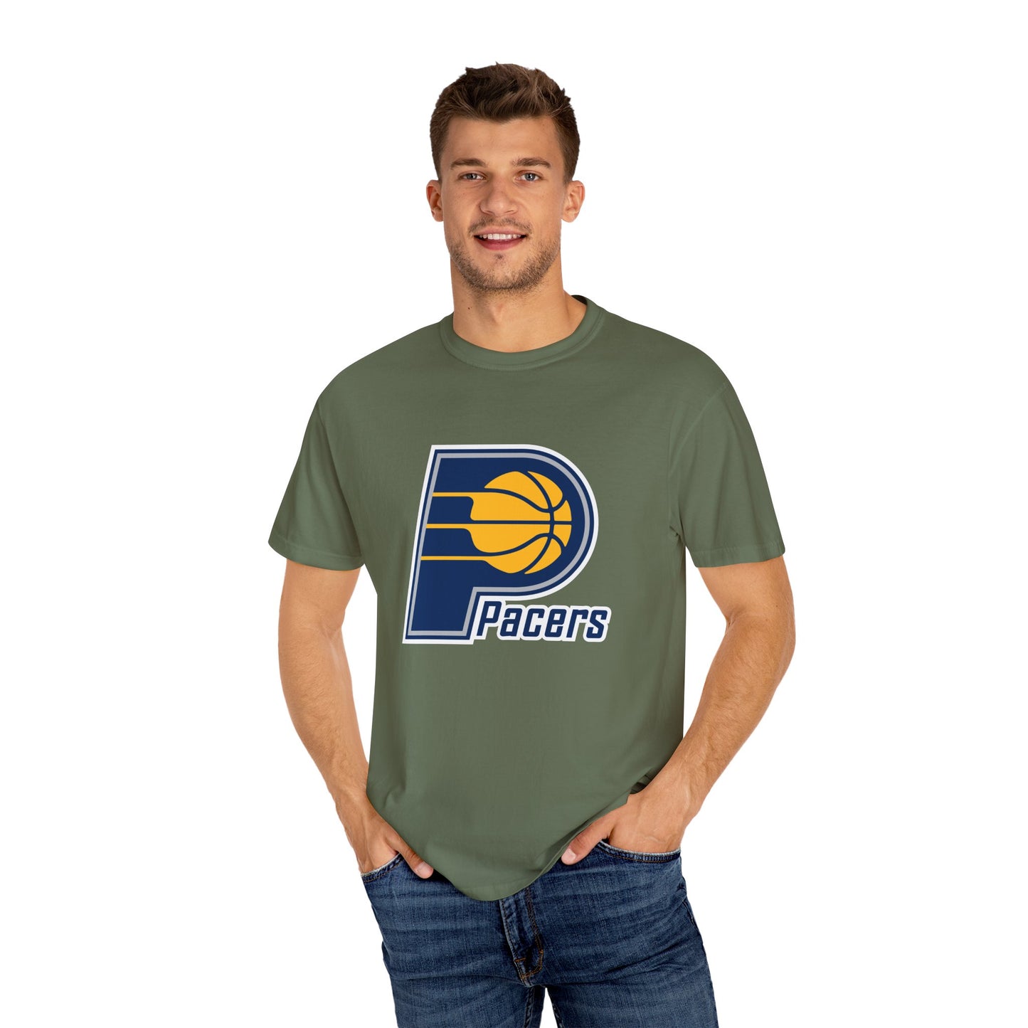 Indiana Pacers Built Different Garment-Dyed T-Shirt – Premium Cotton Tee for Customization