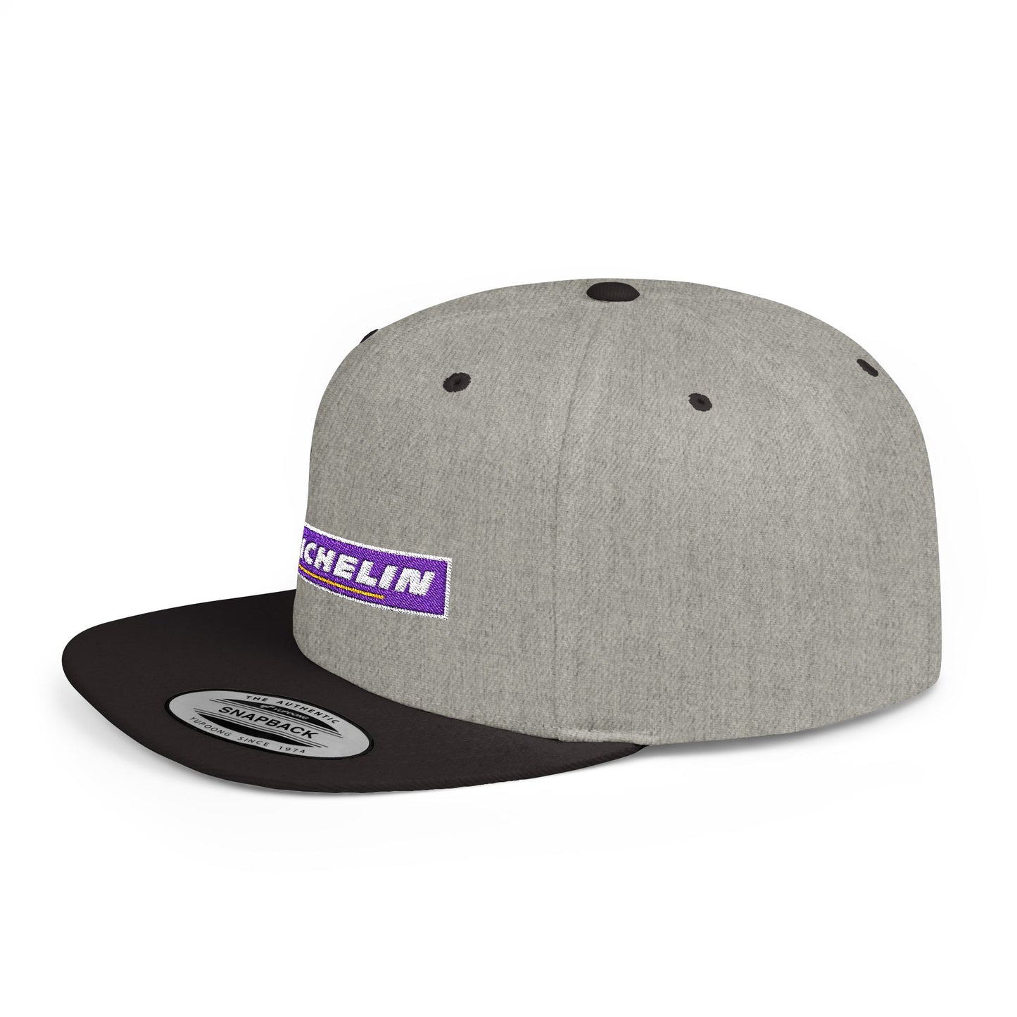Michelin Flat Bill Snapback – Lightweight, Custom Fit, Premium Quality
